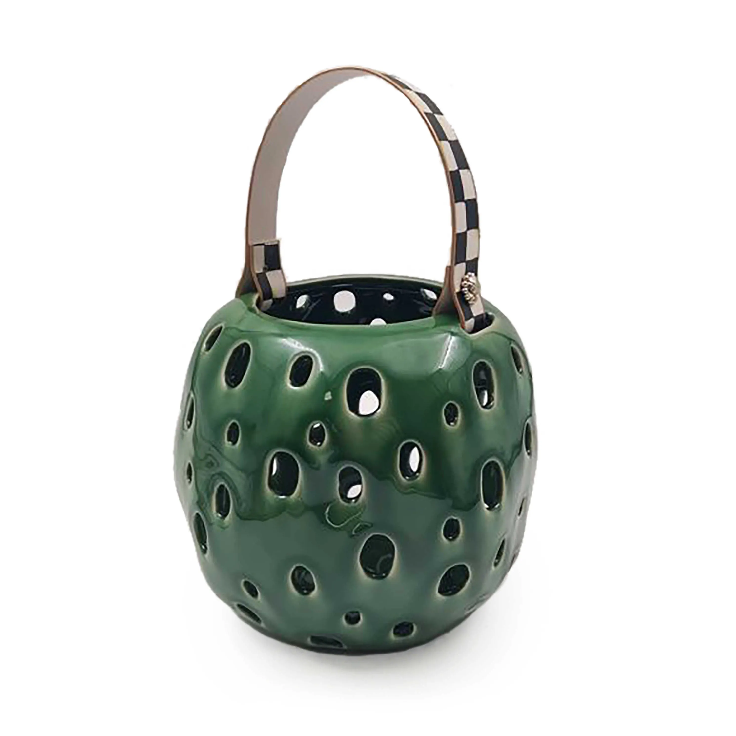 Avant Garden Ceramic Lantern -Short