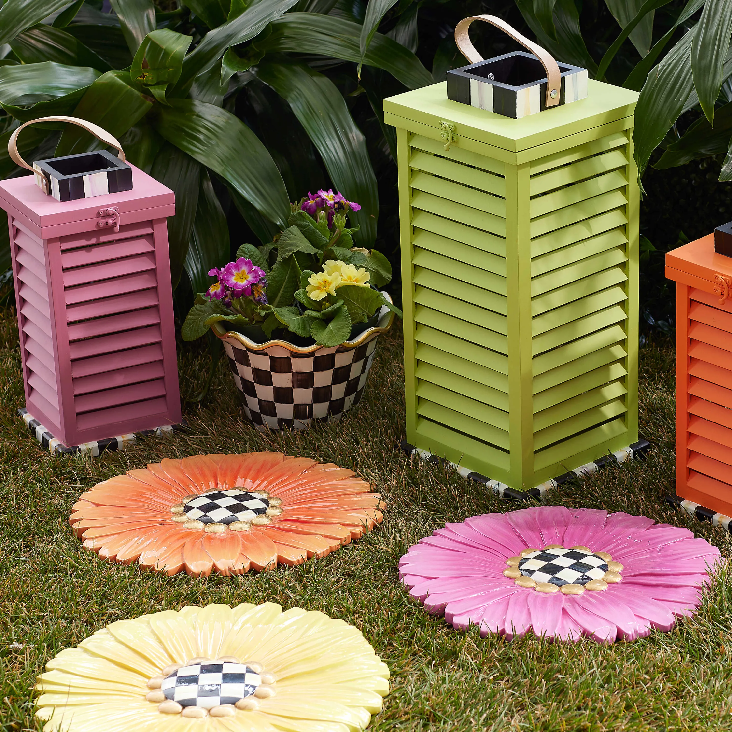 Avant Garden Stepping Stone - Orange