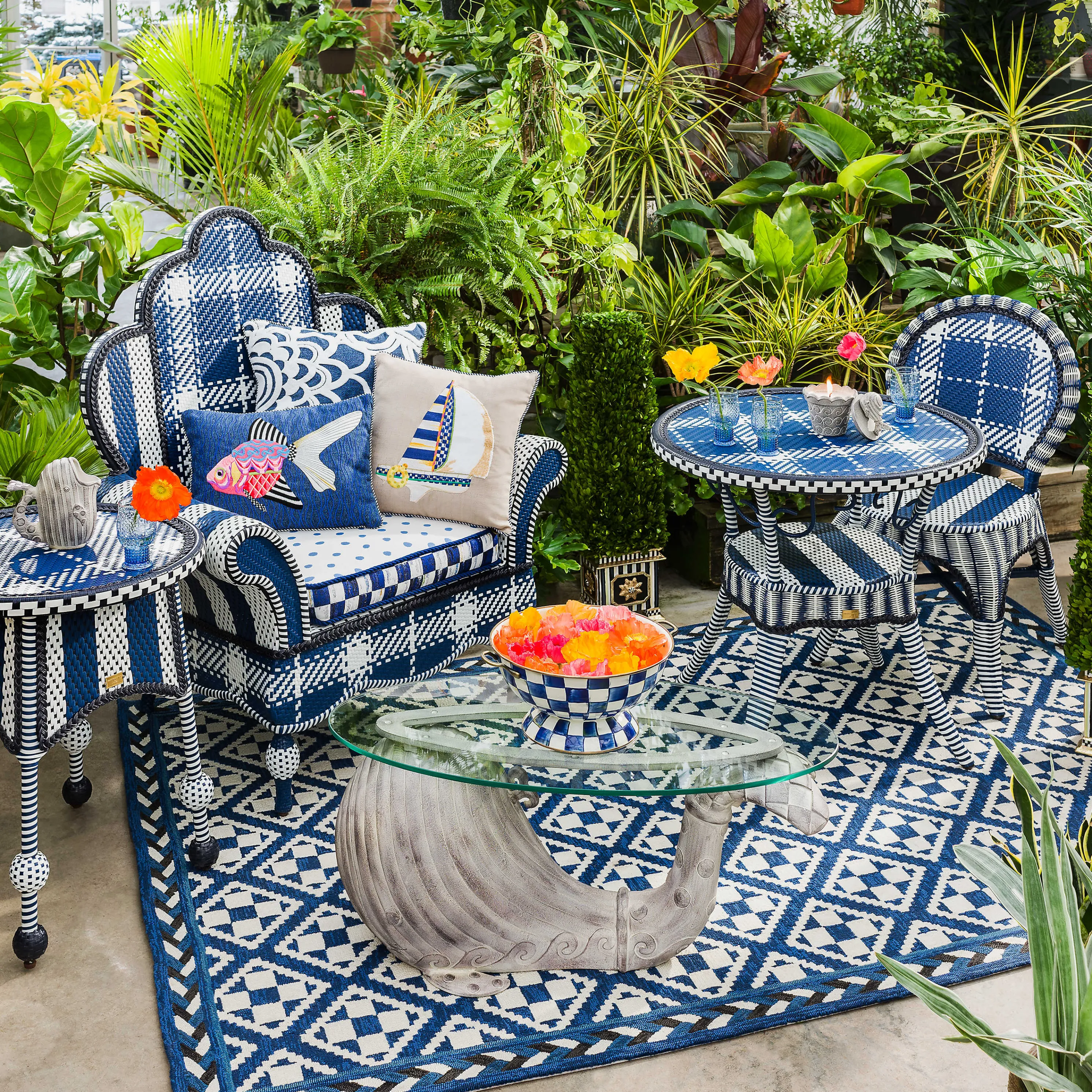 Boathouse Outdoor End Table