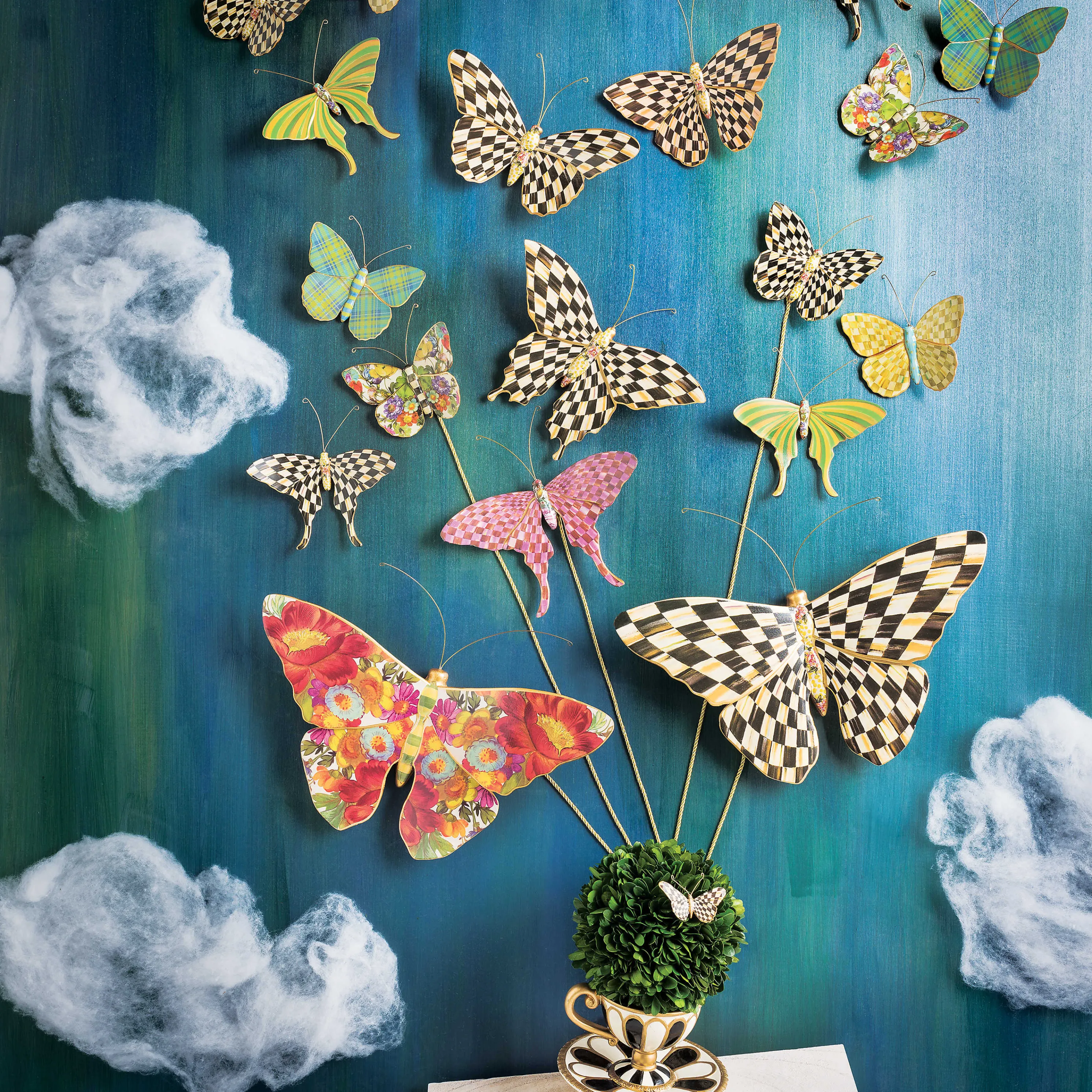 Butterfly Duo Wall Decor - Pasture