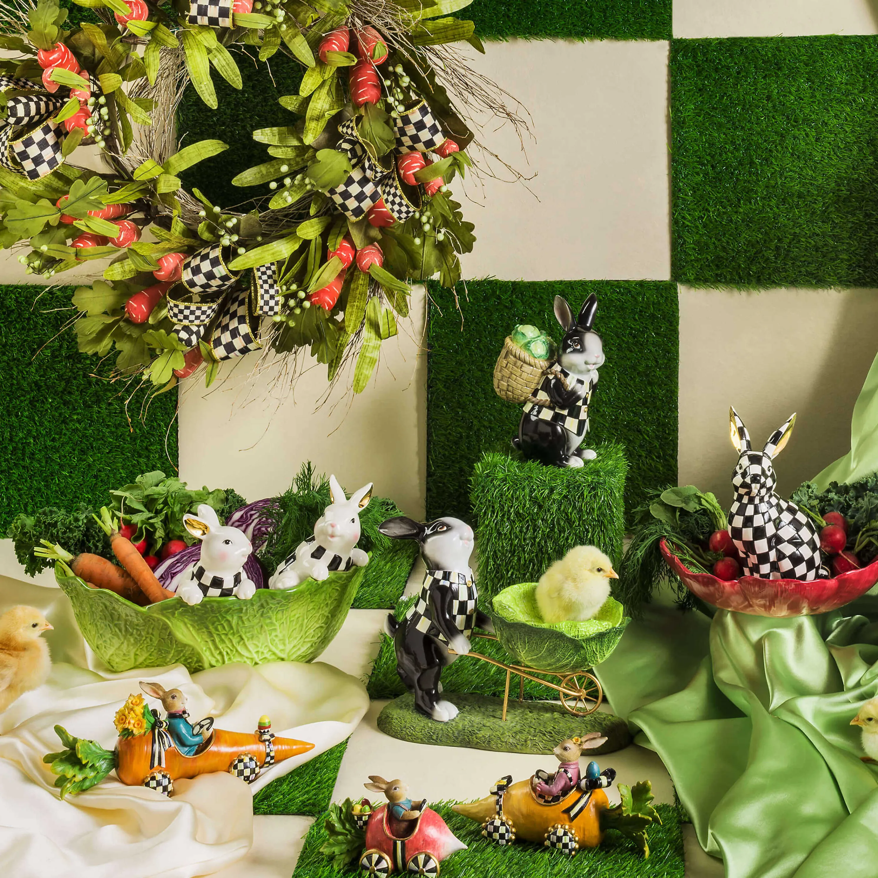 Cabbage Garden Bunny Bowl