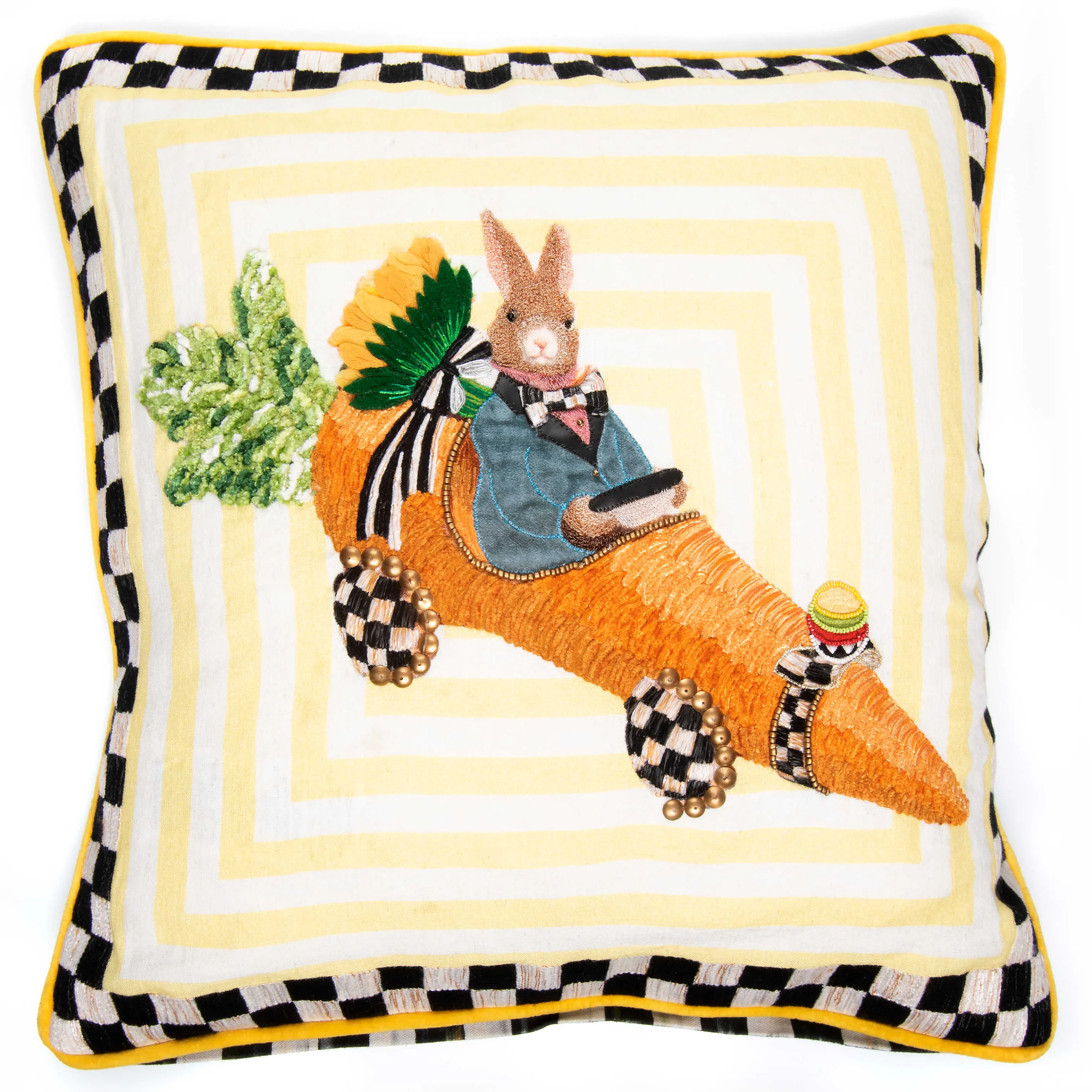 Captain Carrot Pillow