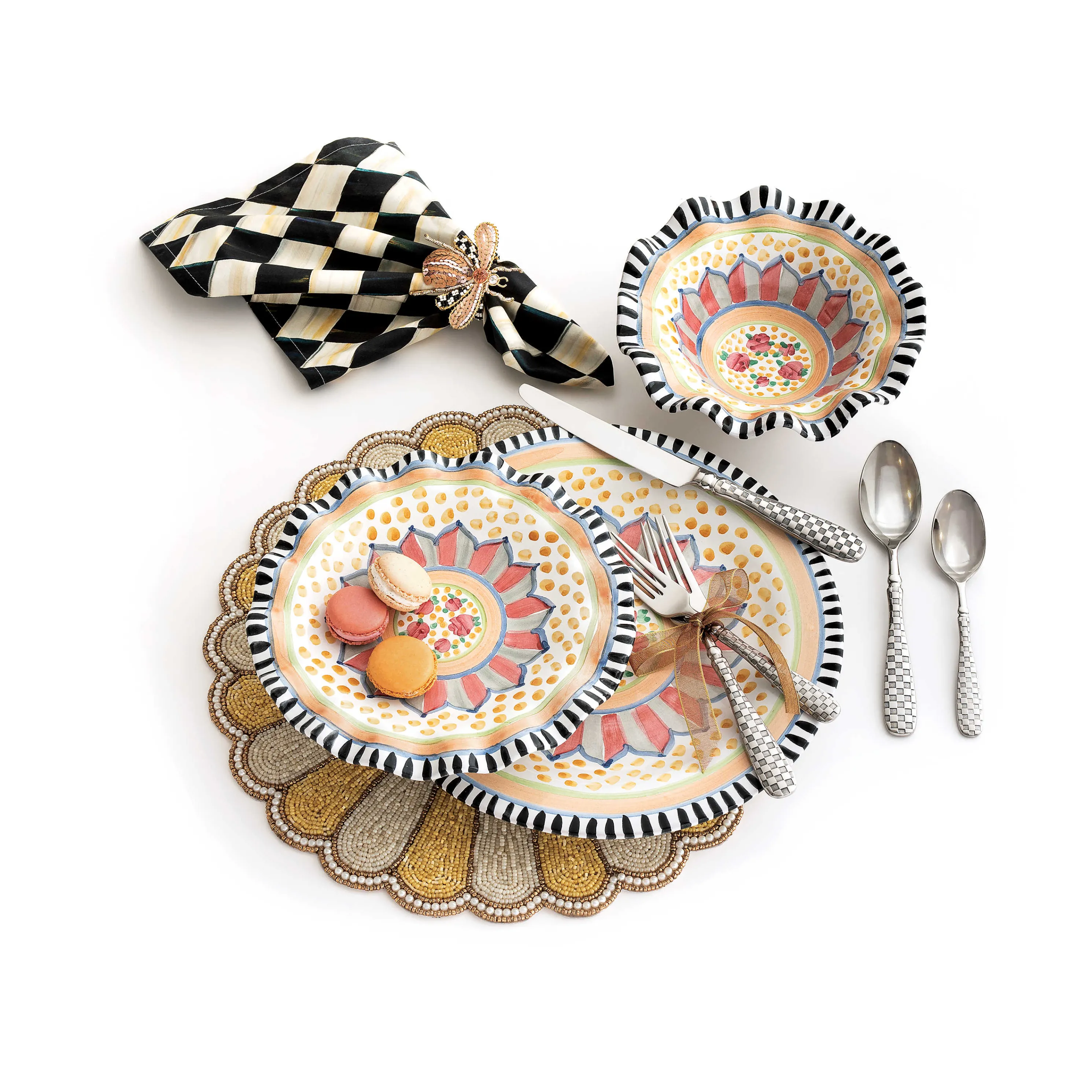 Check Flatware - 5-Piece Place Setting