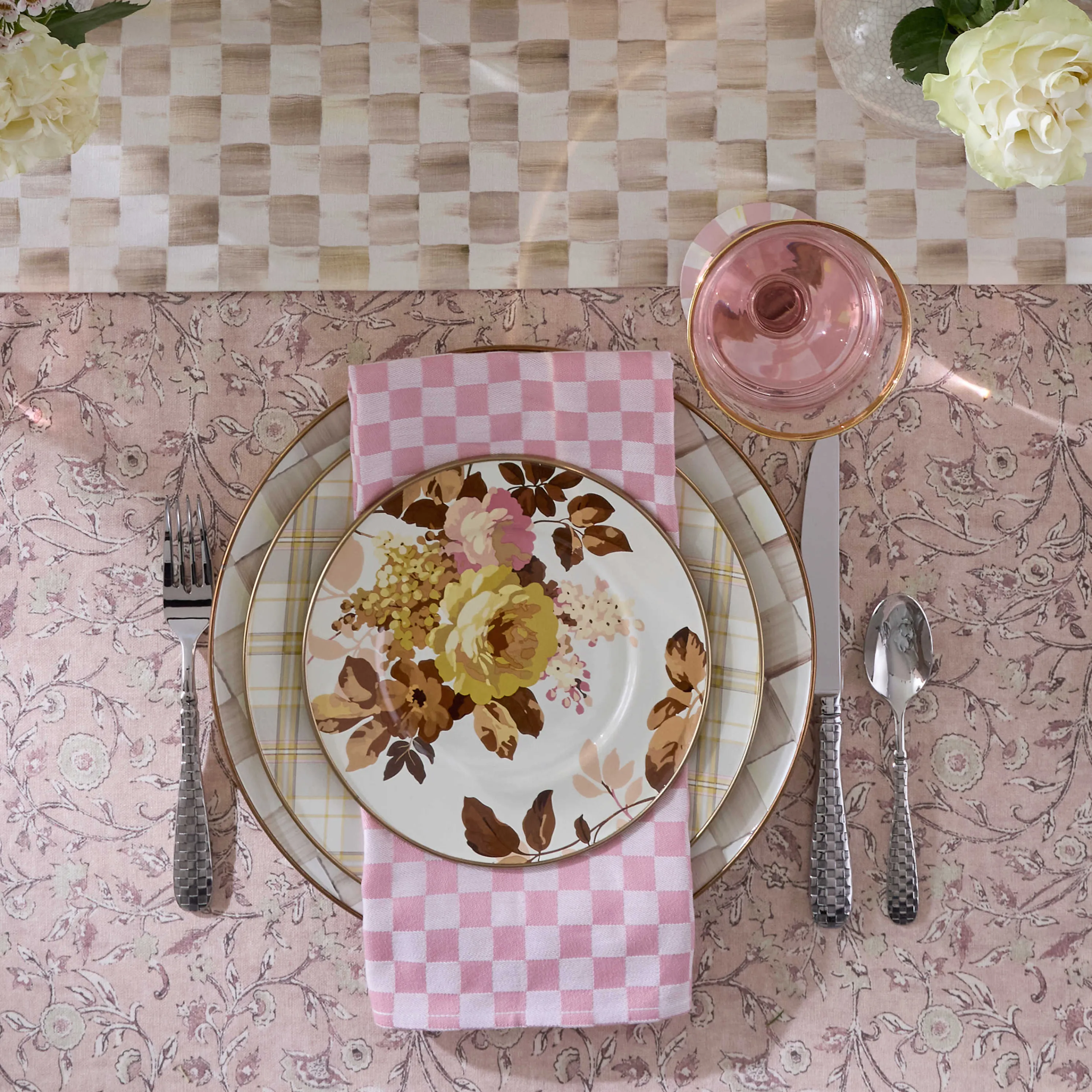 Check Flatware - 5-Piece Place Setting