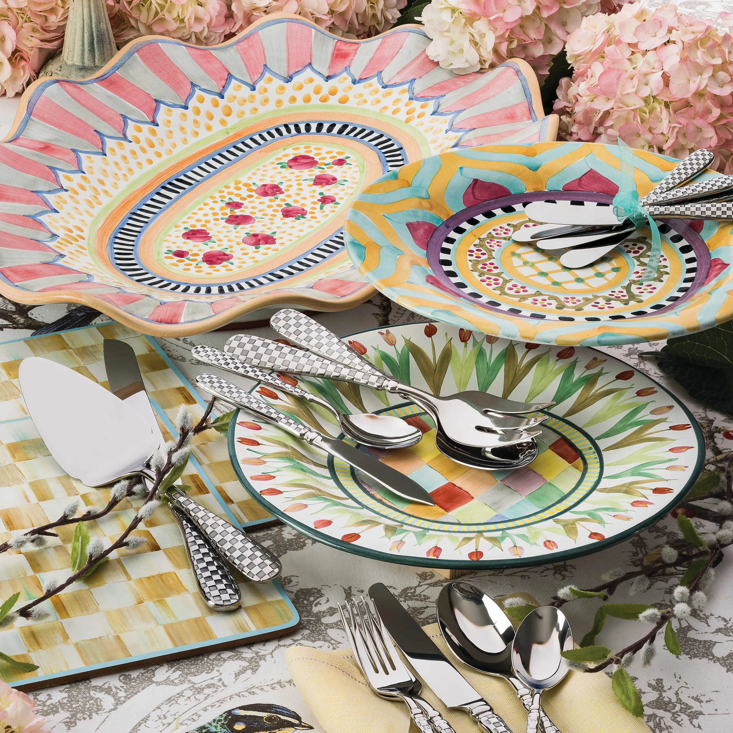 Check Hostess Serving Set