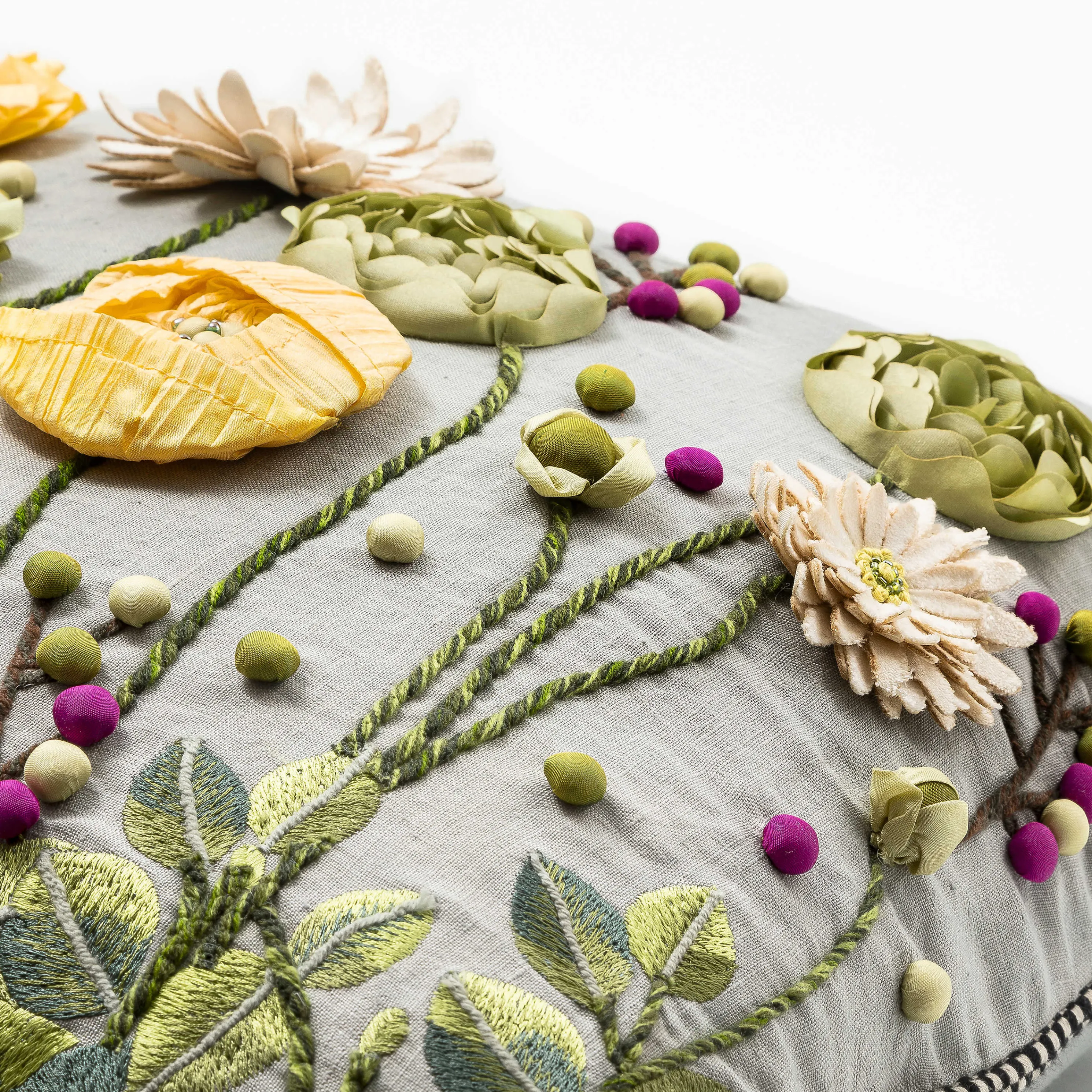 Coming Up Daisies Lumbar Pillow