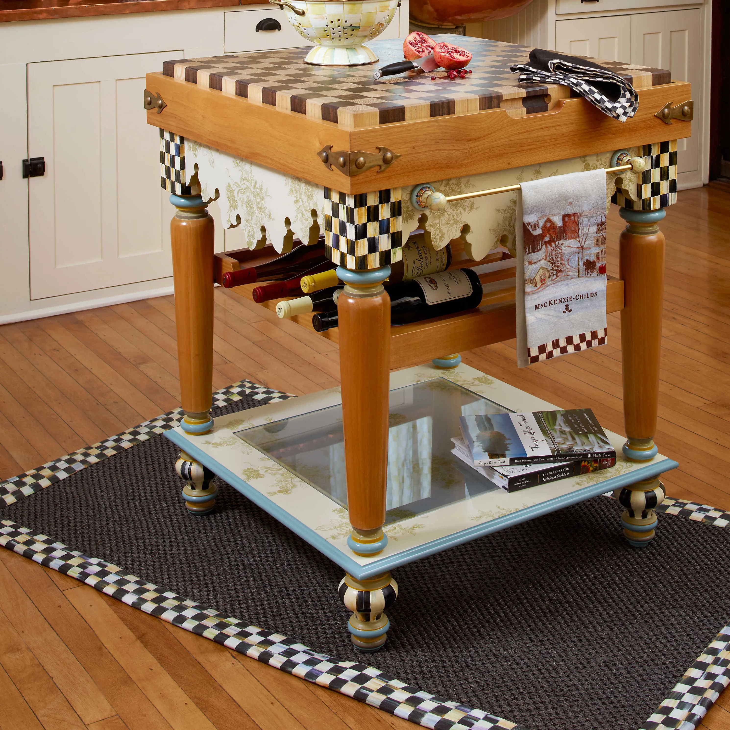 Courtly Check Black Sisal Rug - 3' X 5'