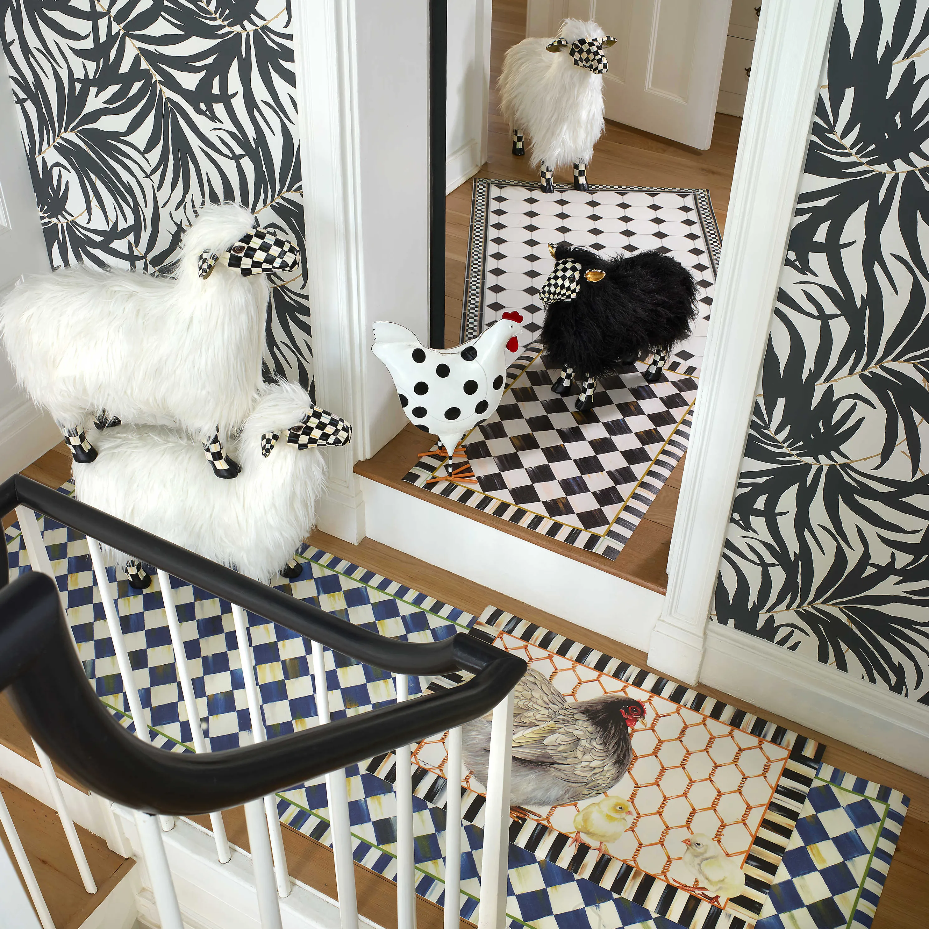 Courtly Check Black Sheep - Small