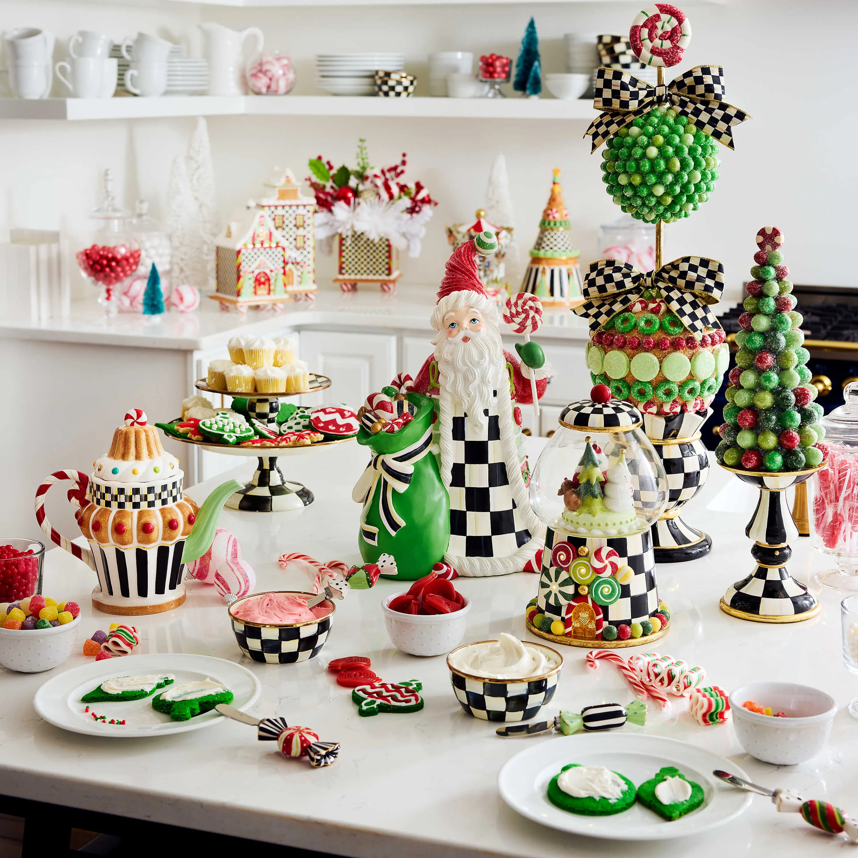 Courtly Check Enamel Pinch Bowl