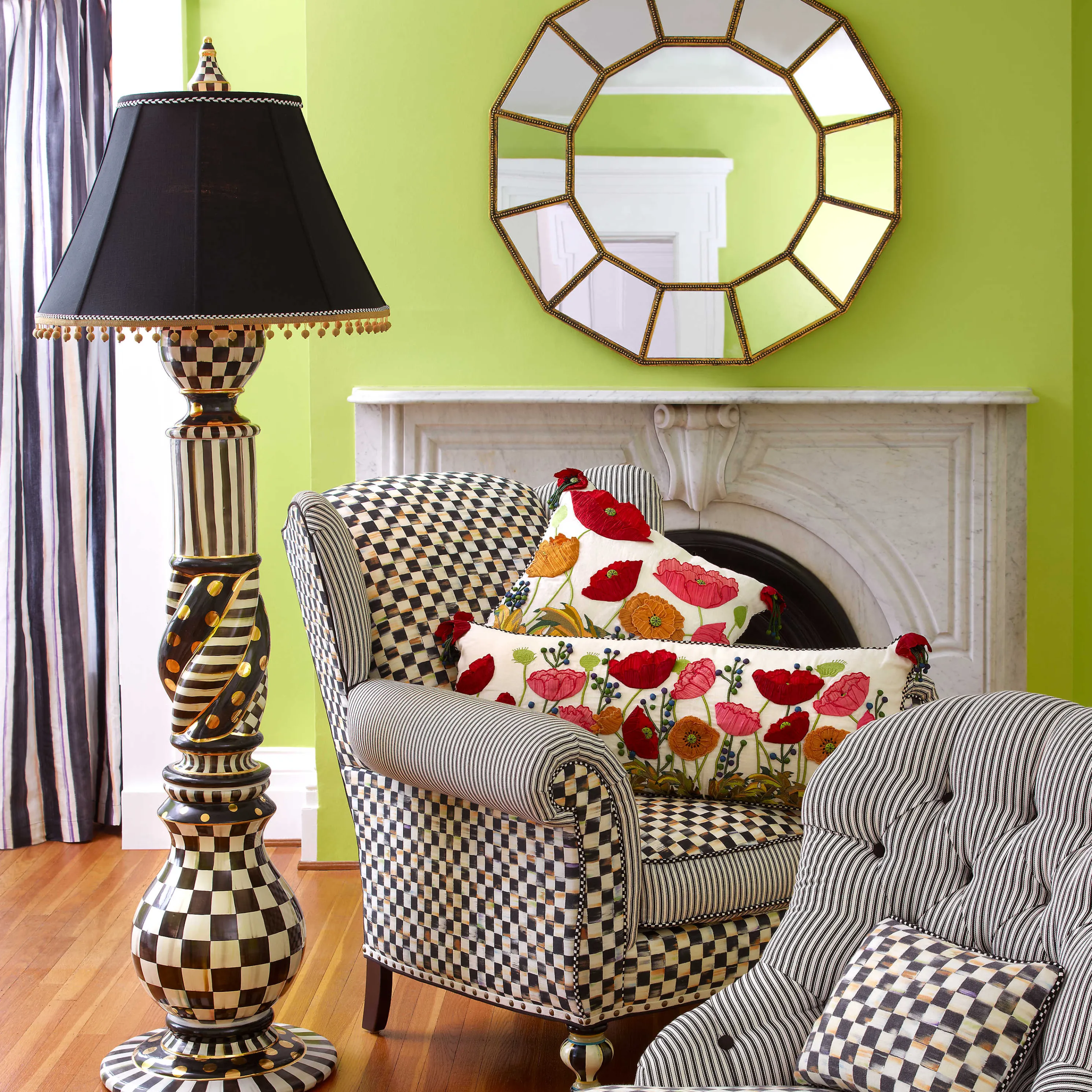 Courtly Check Floor Lamp