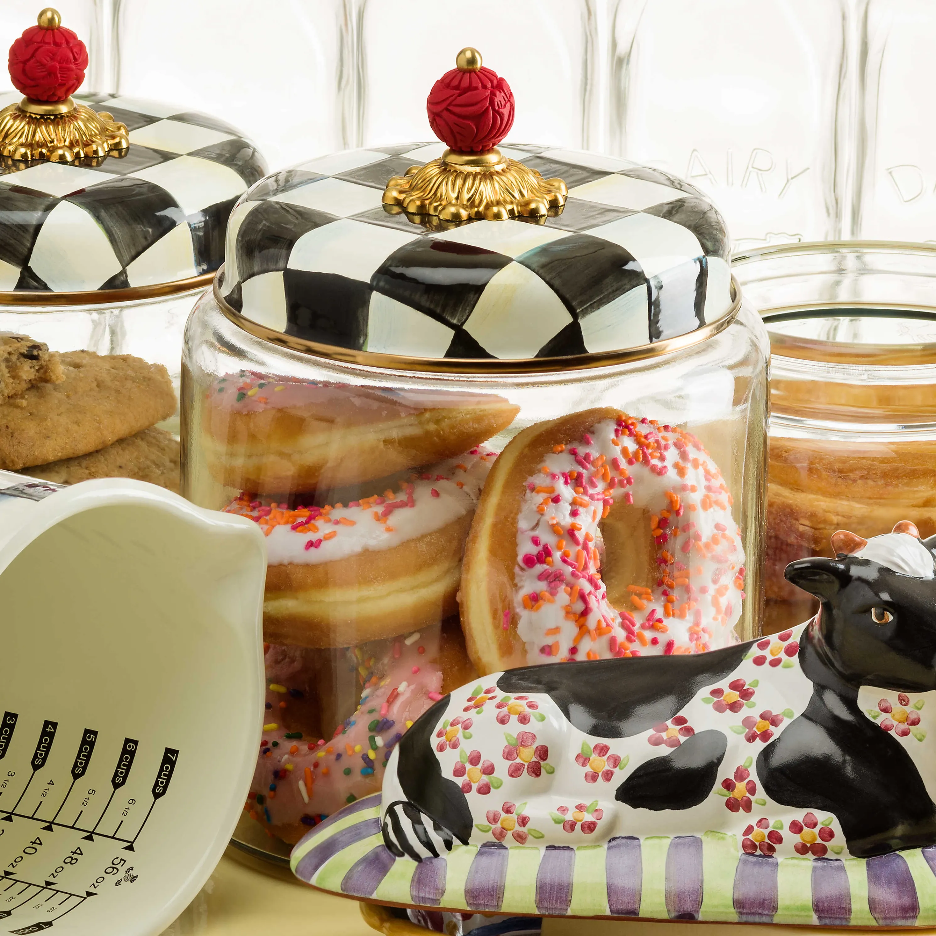 Courtly Check Kitchen Canister - Large