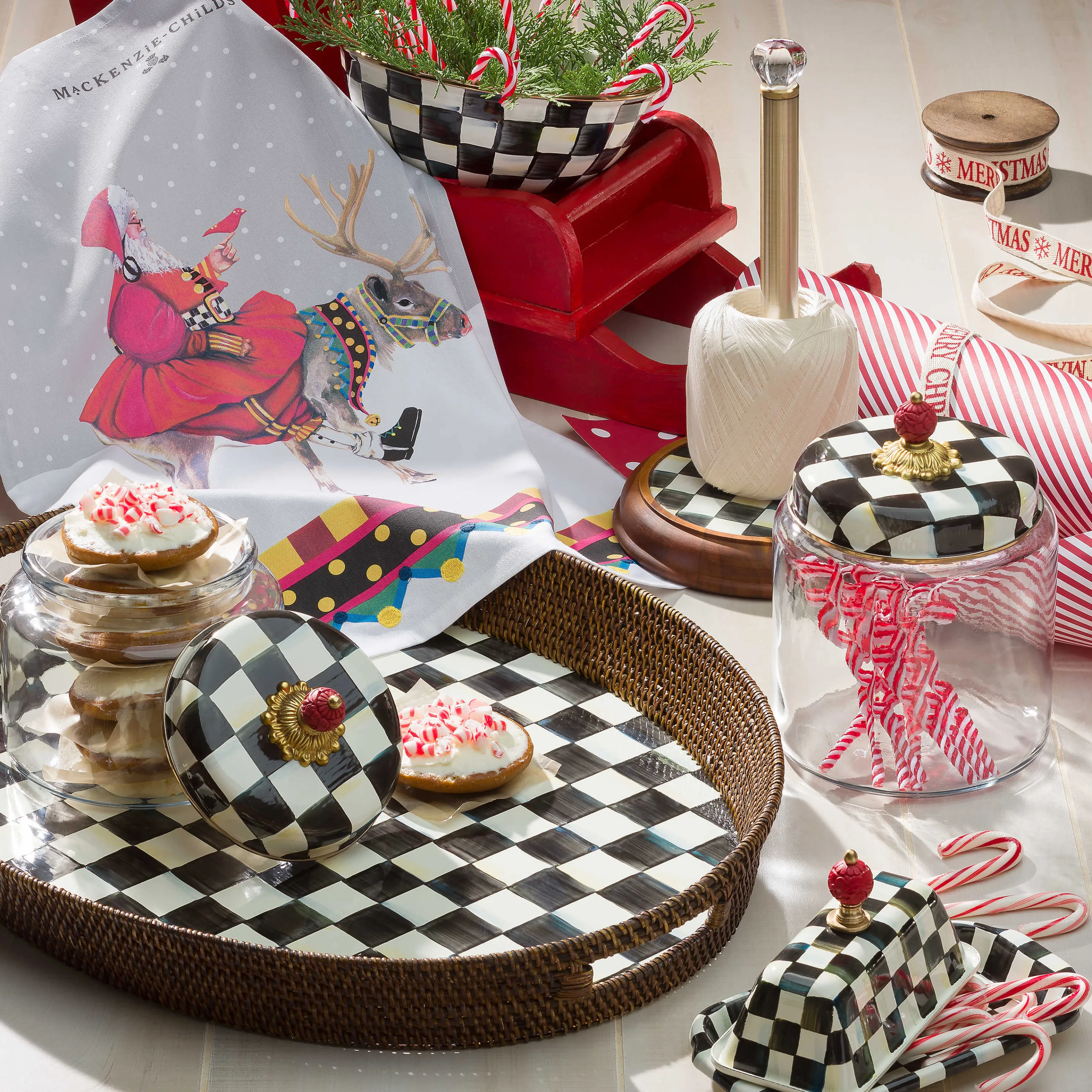 Courtly Check Kitchen Canister - Large