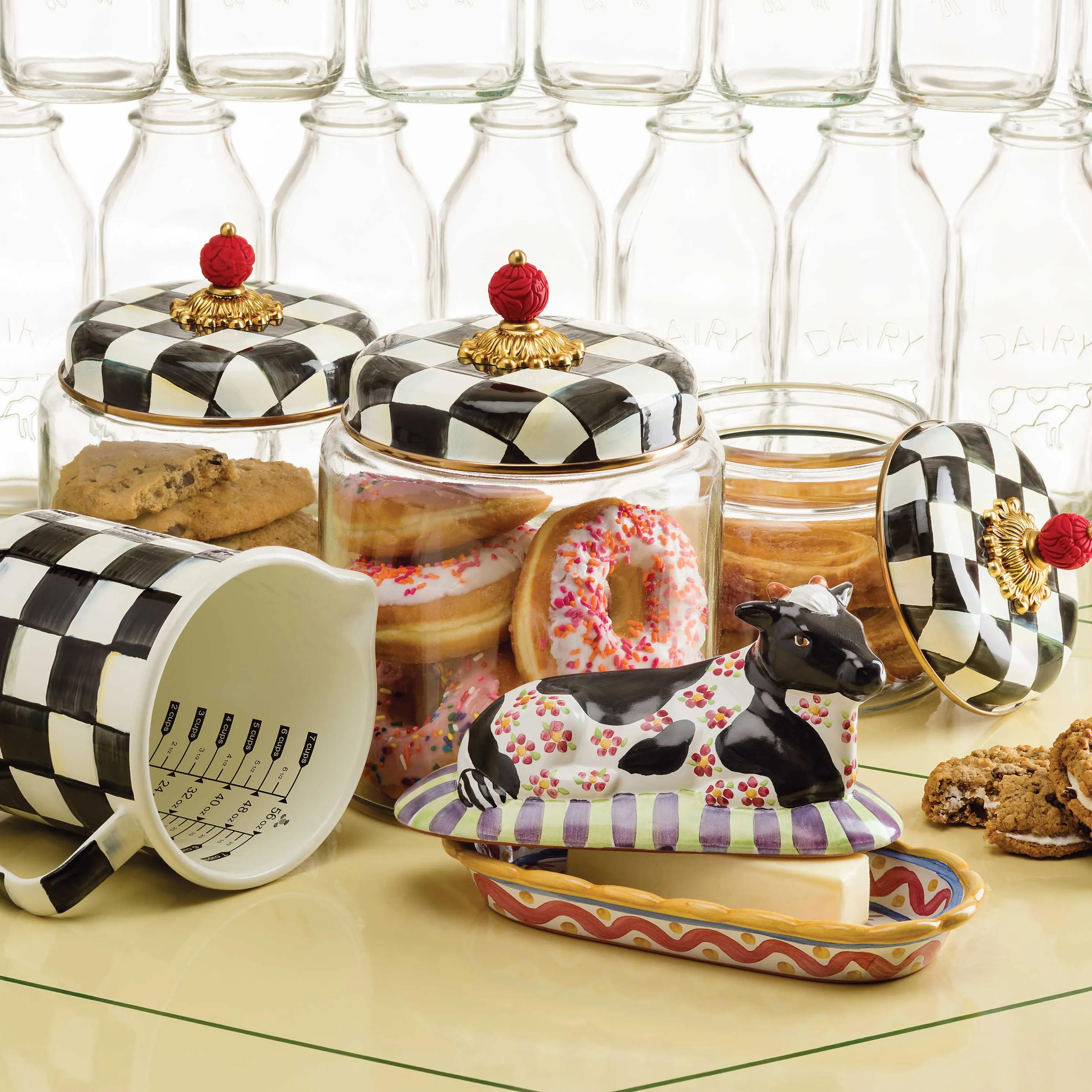 Courtly Check Kitchen Canister - Small