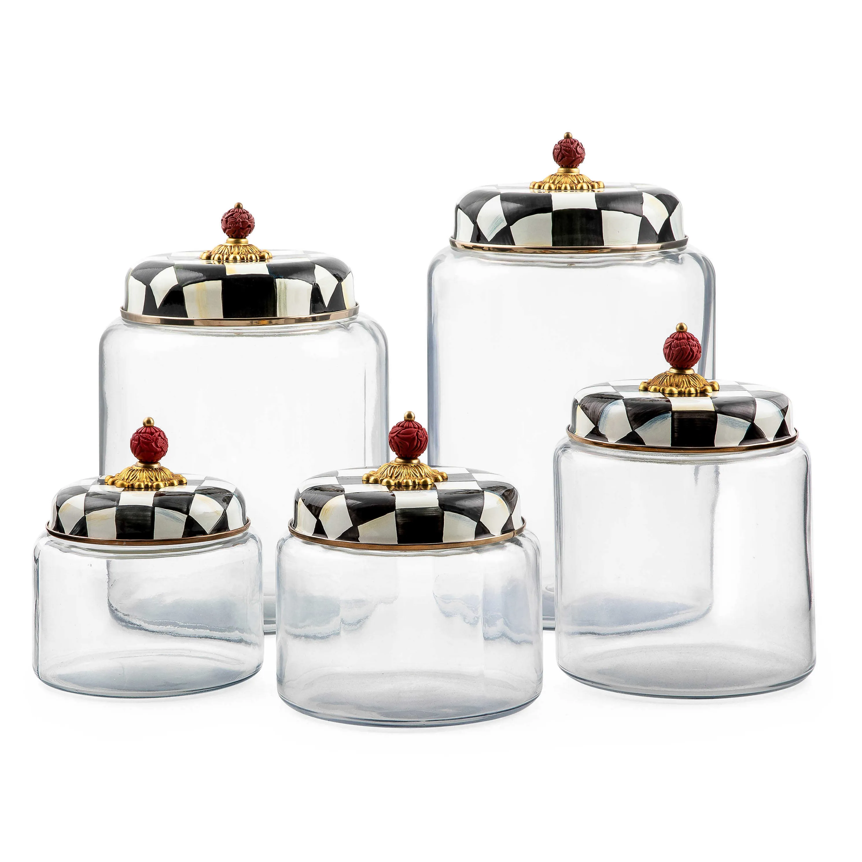 Courtly Check Kitchen Canister - Small