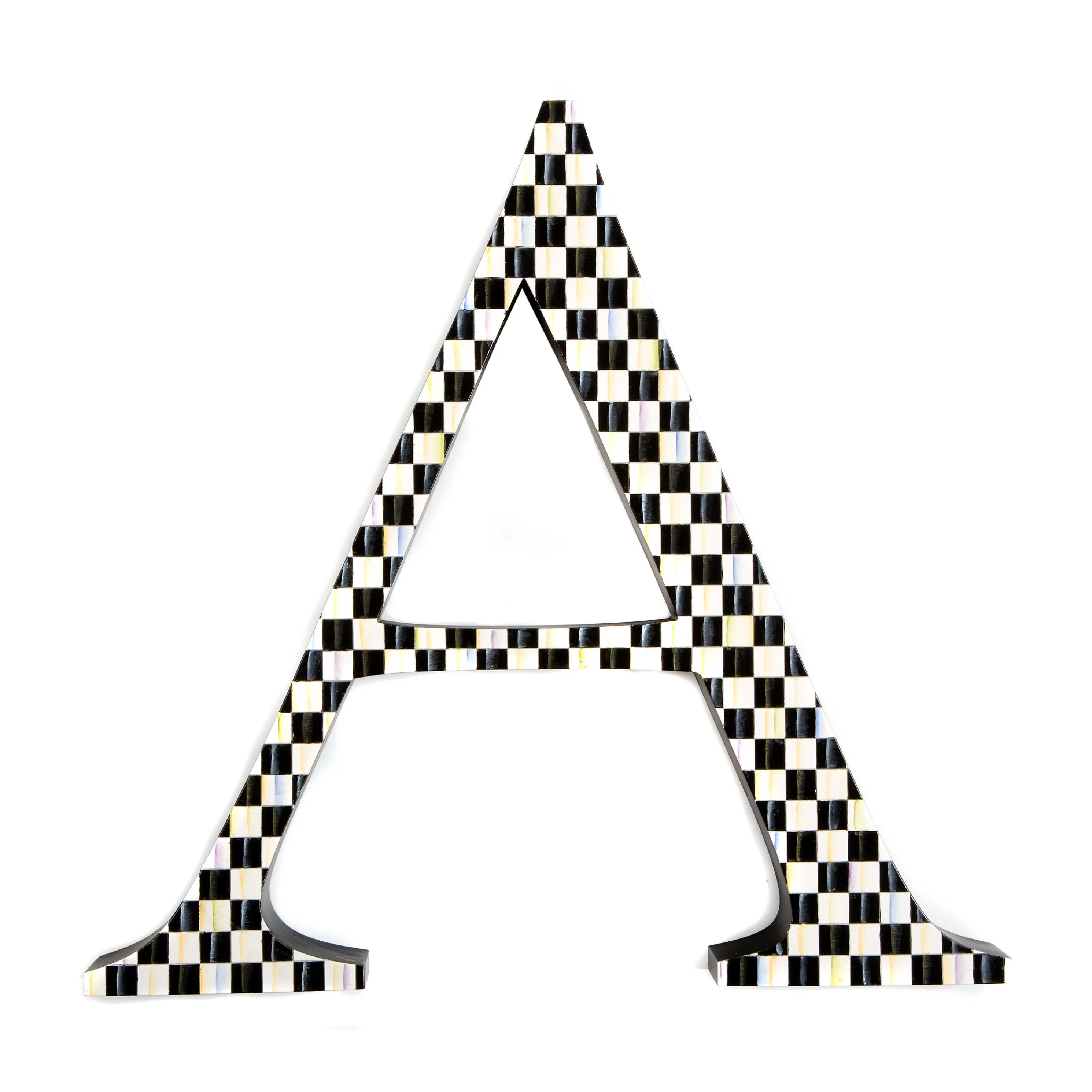 Courtly Check Letter - A