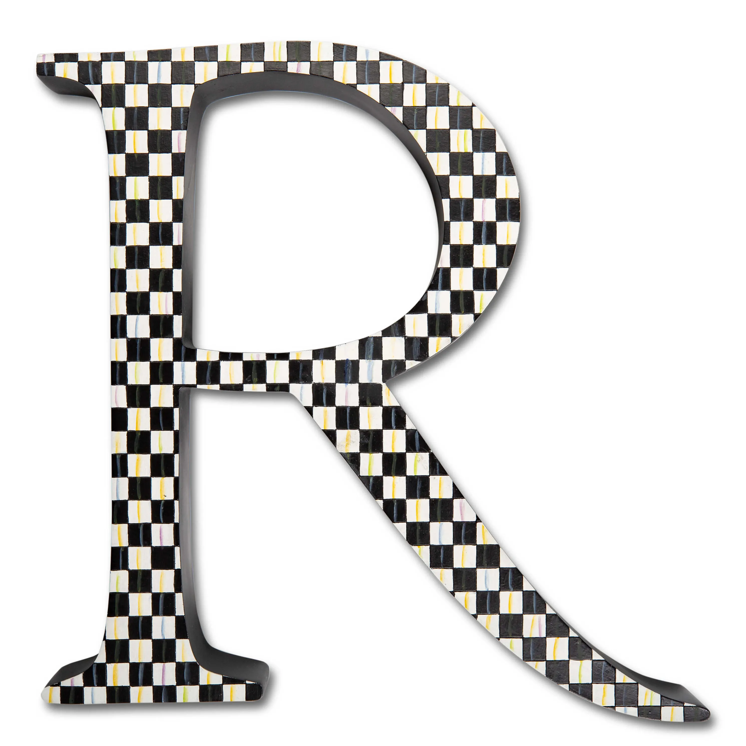 Courtly Check Letter - R