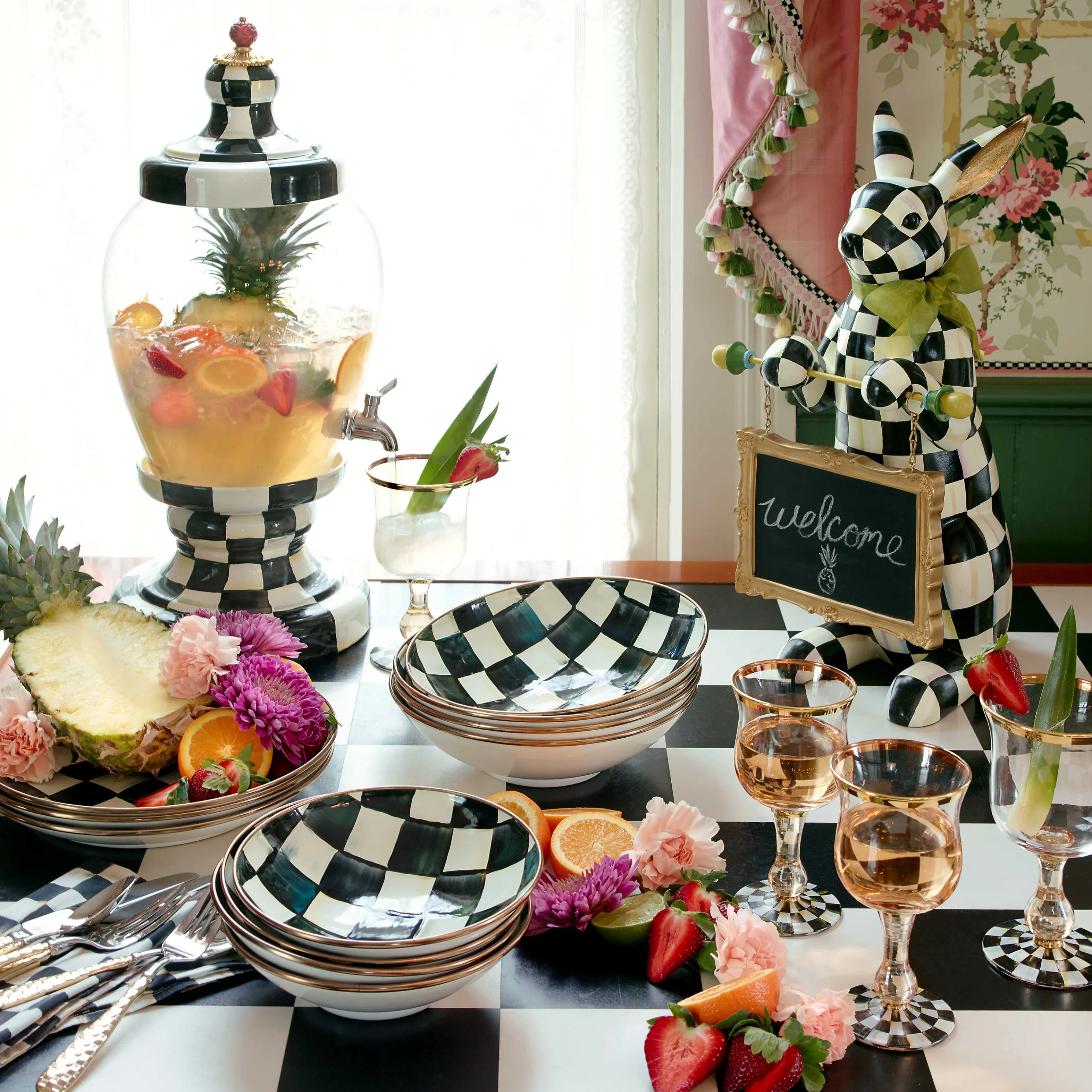 Courtly Check Menu Rabbit