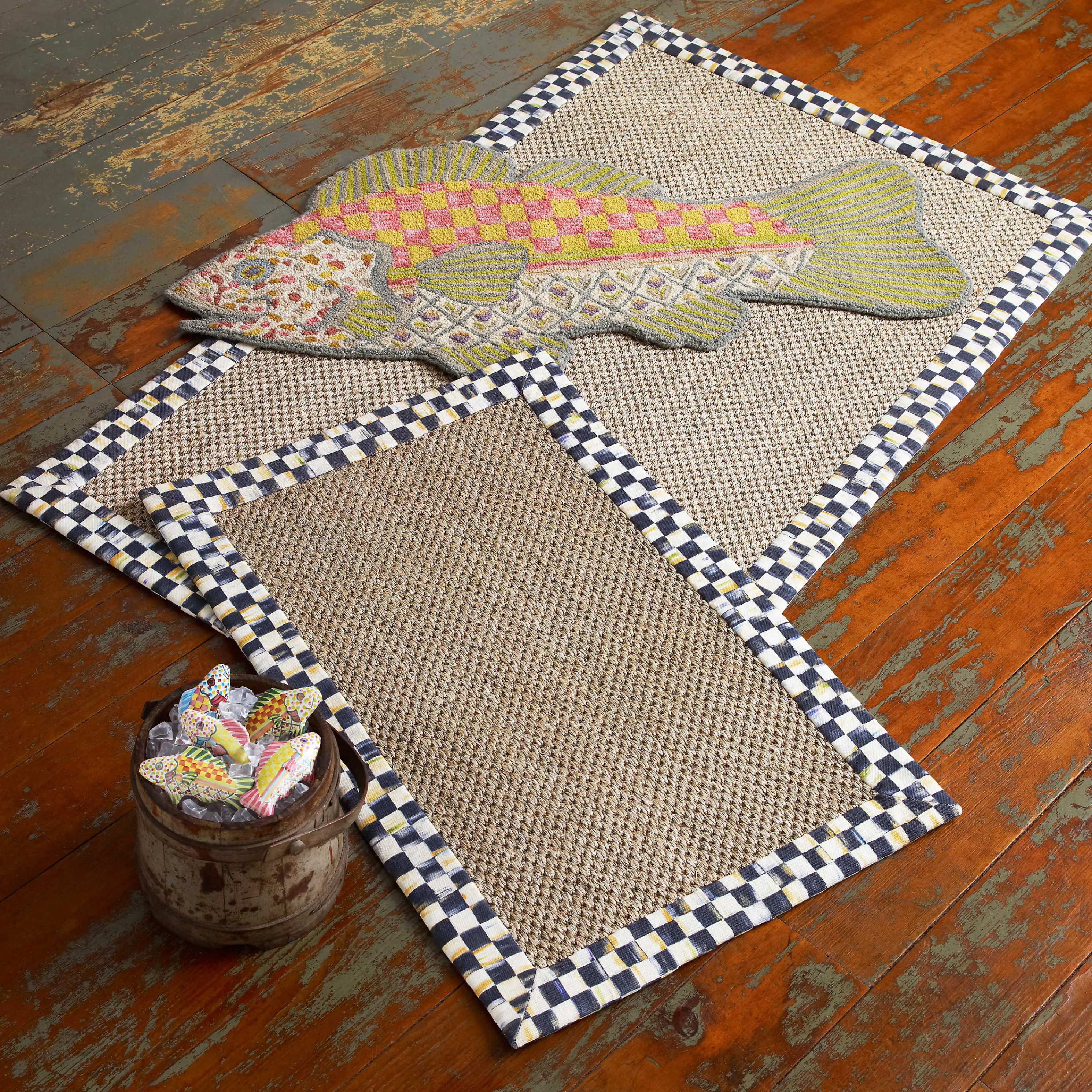 Courtly Check Sisal Rug - 2' X 3'