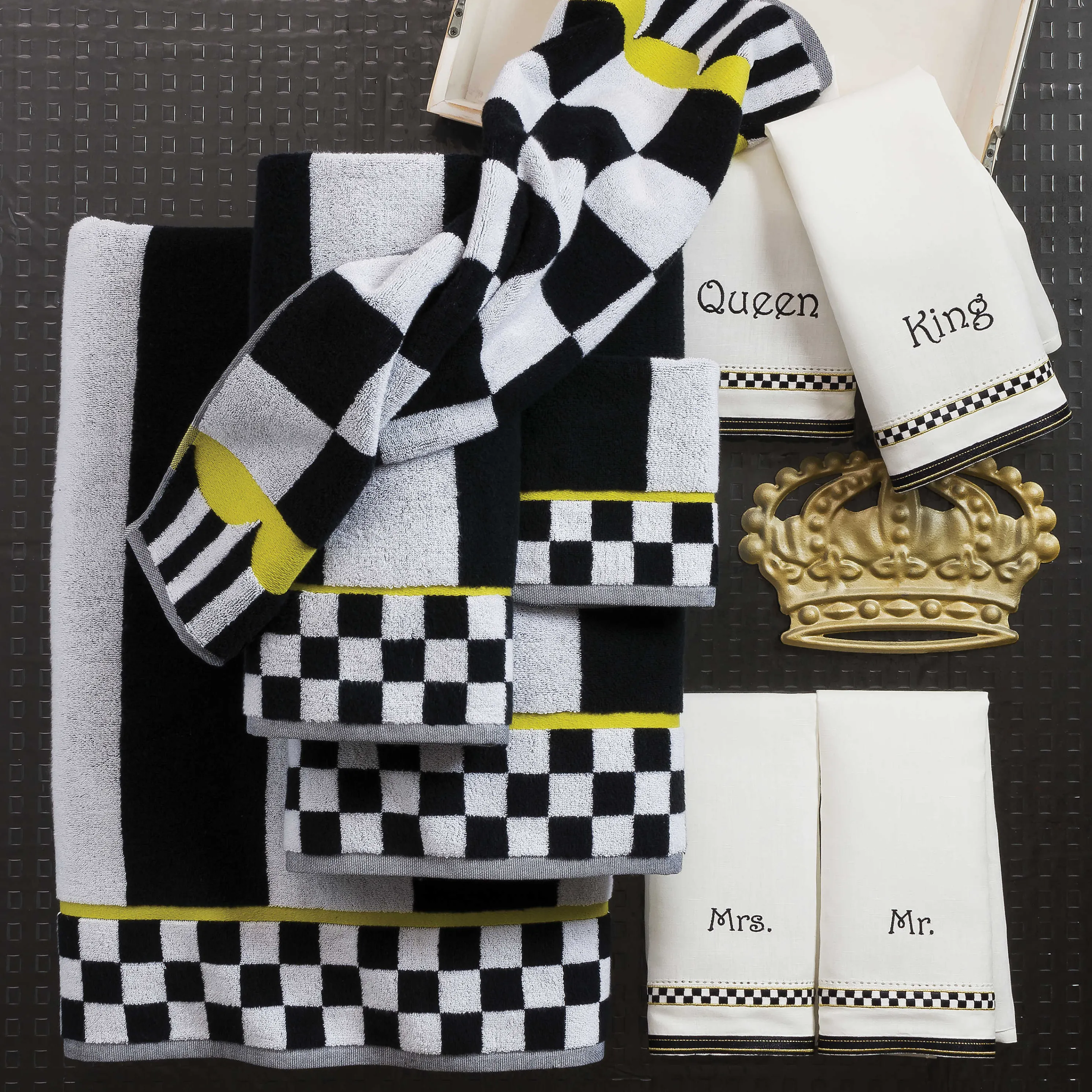 Courtly Stripe Hand Towel