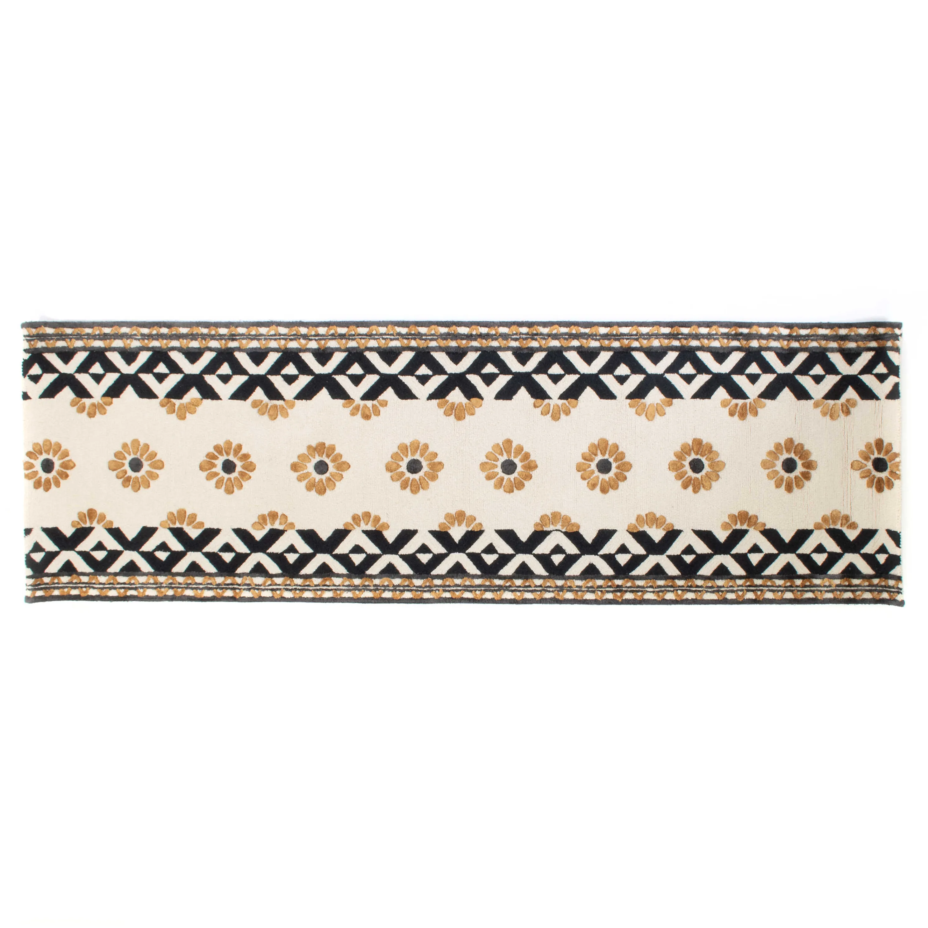 Crazy Daisy Rug - 2'6" X 8' Runner