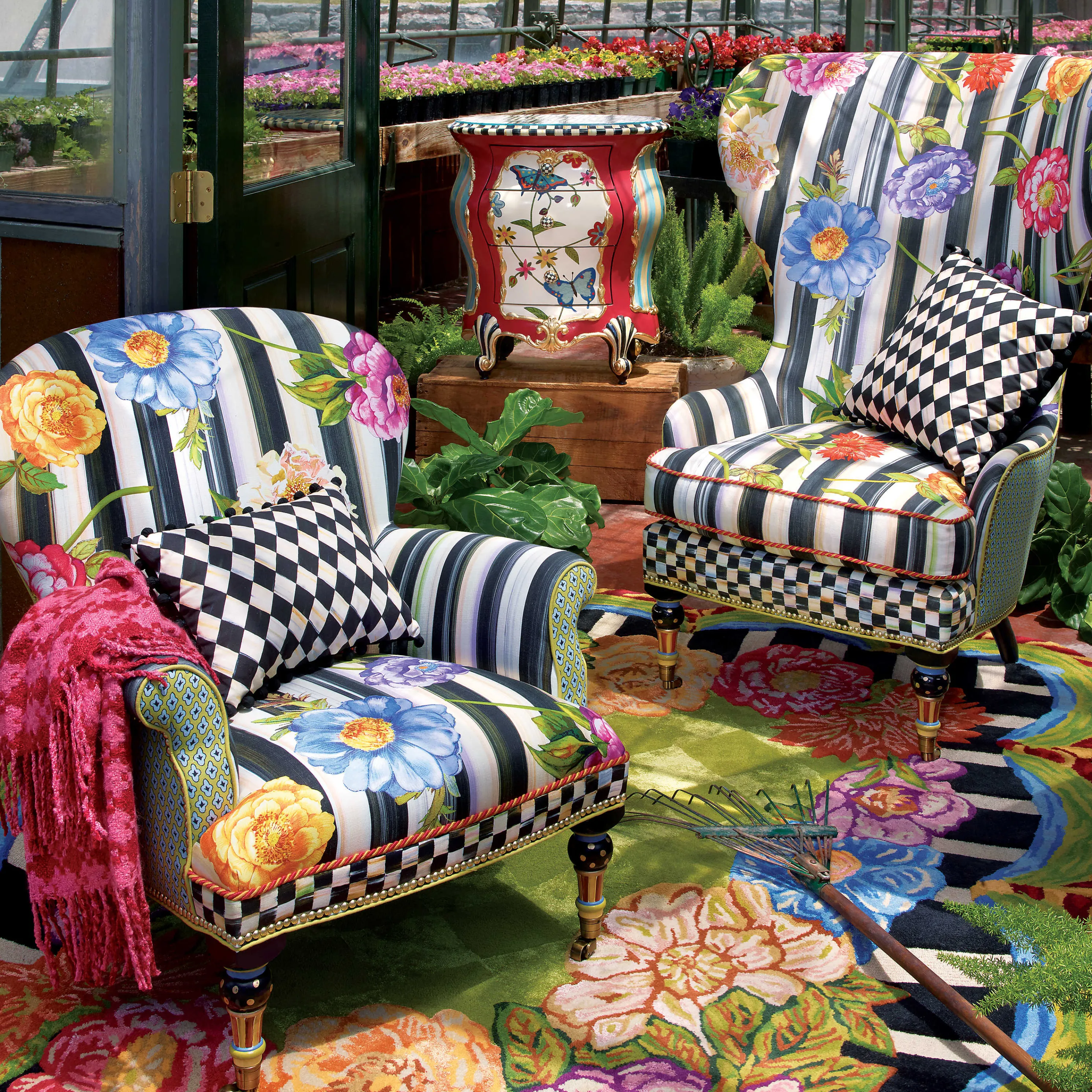 Cutting Garden Rug - 6'5