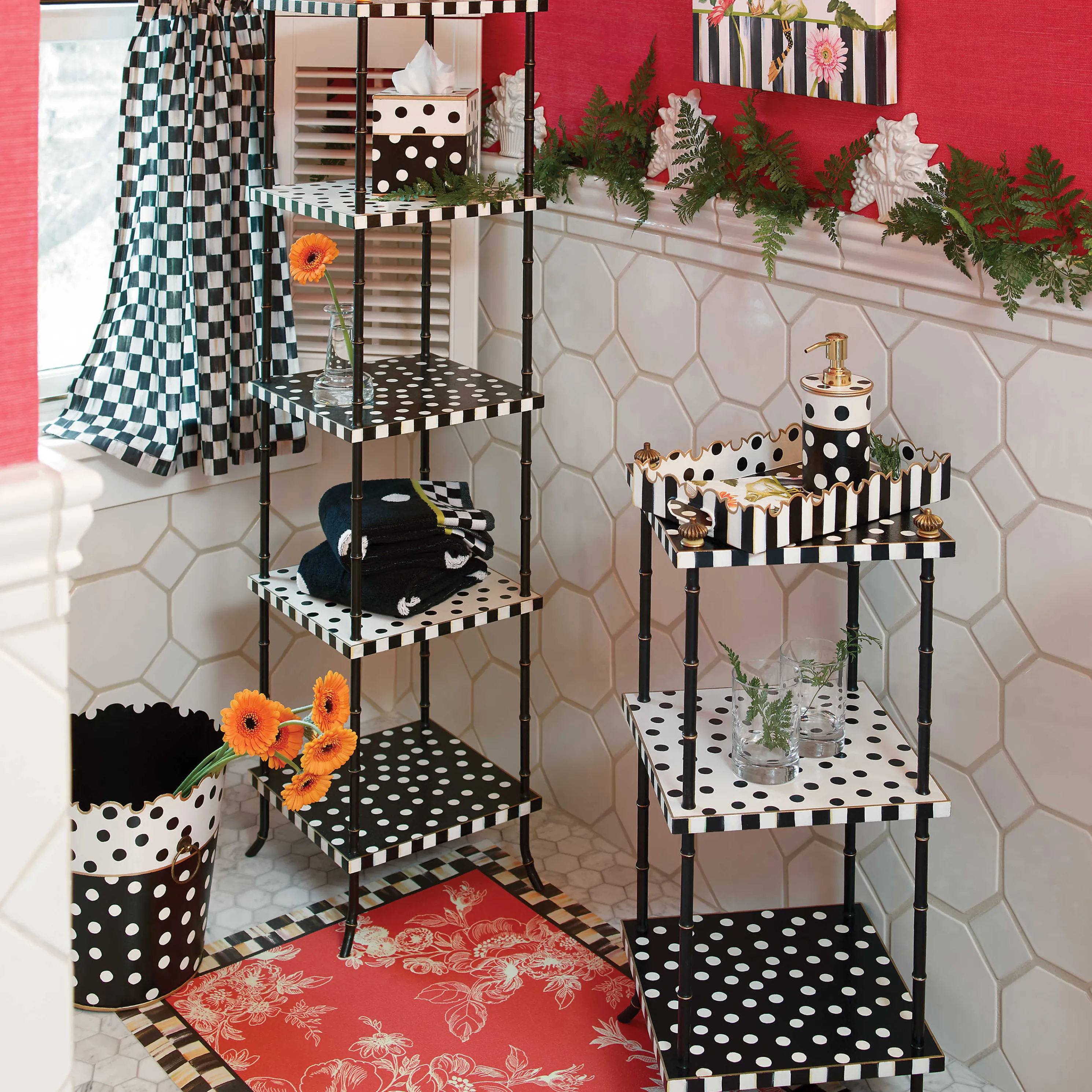 Dot Three Tier Table