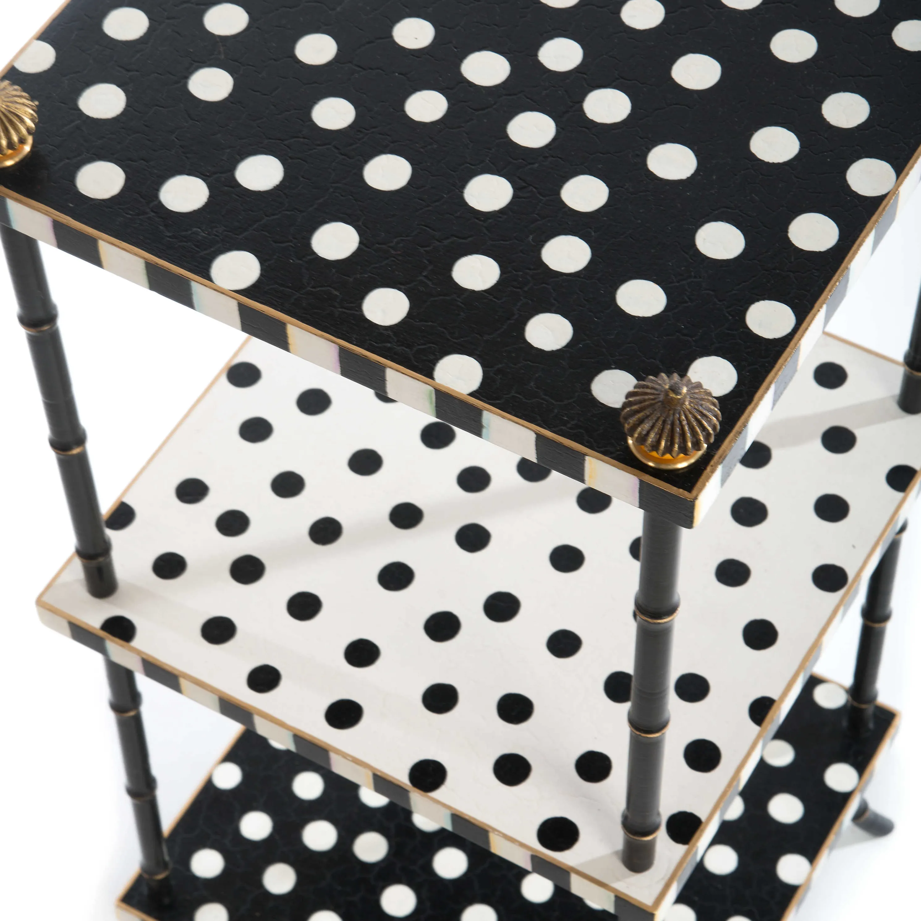 Dot Three Tier Table