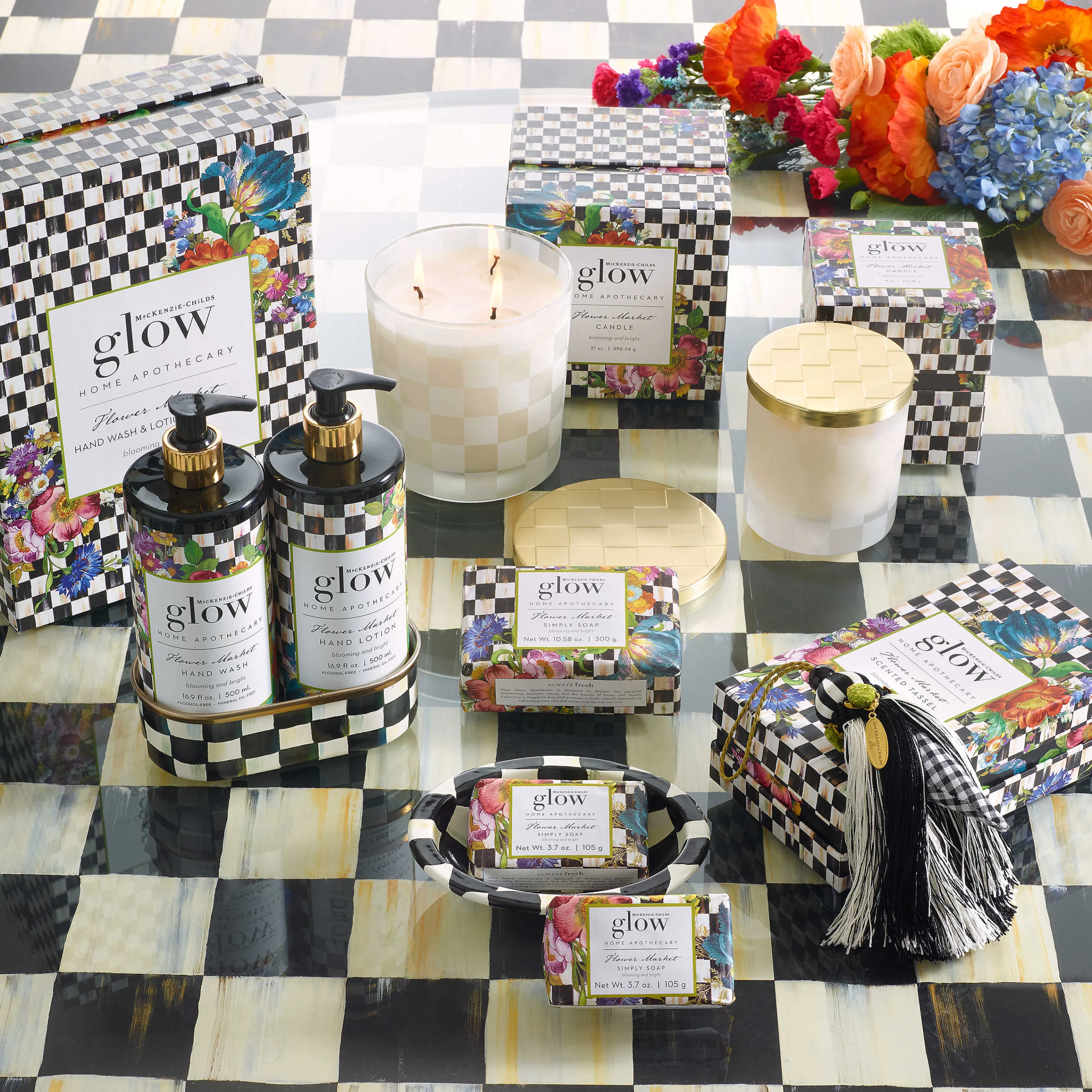 Flower Market Candle - 21 Oz.