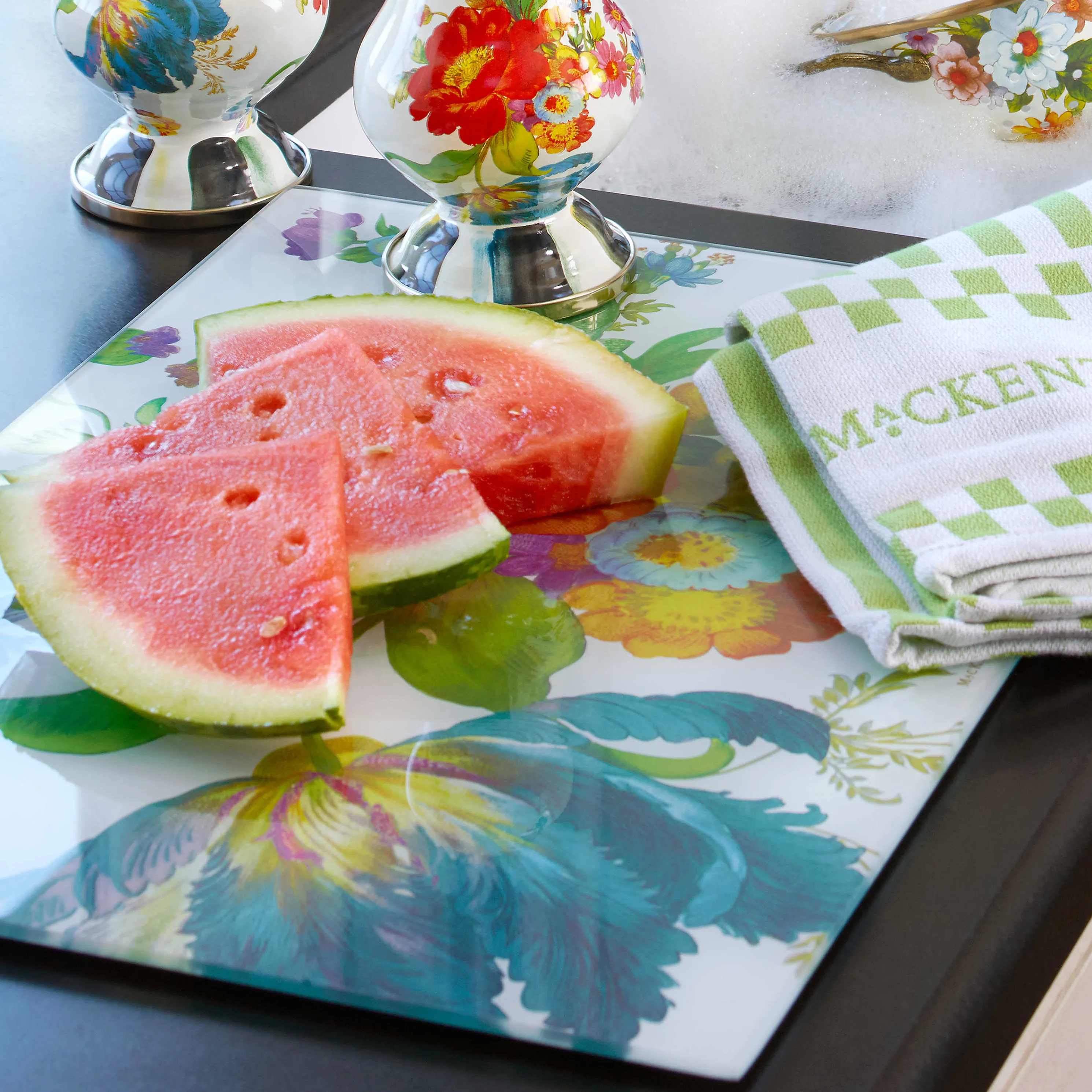 Flower Market Cutting Board - Large