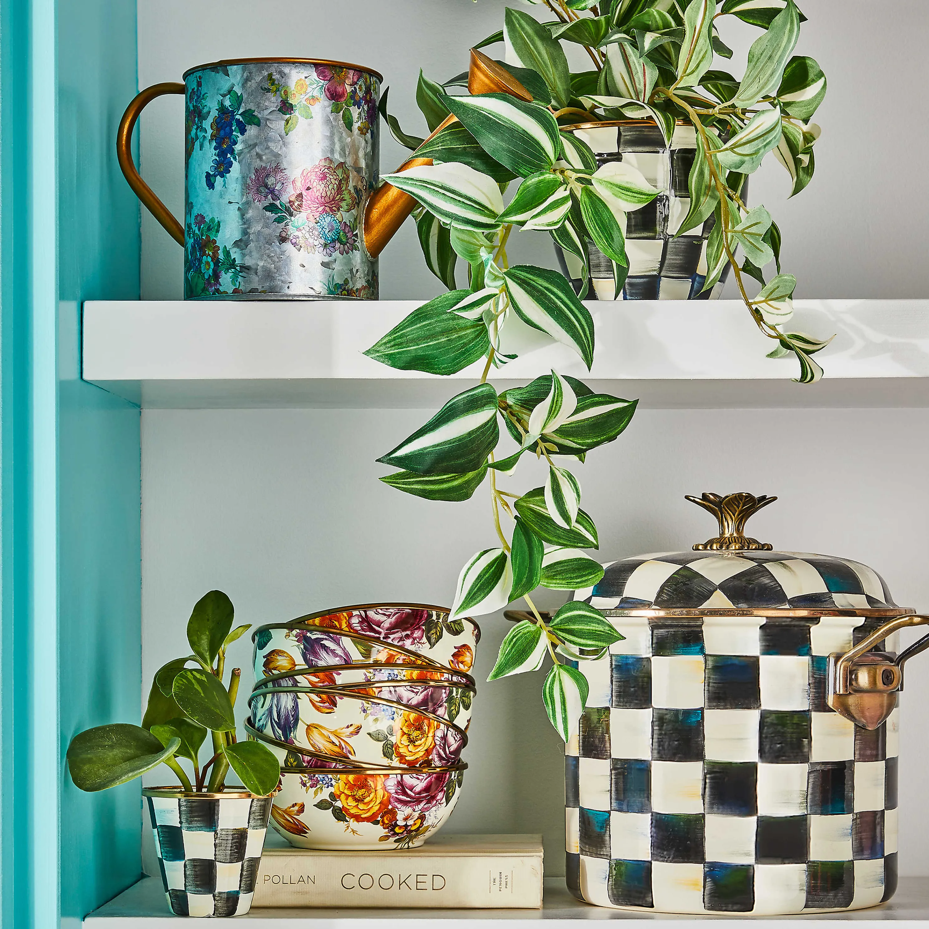 Flower Market Dipping Bowl - White