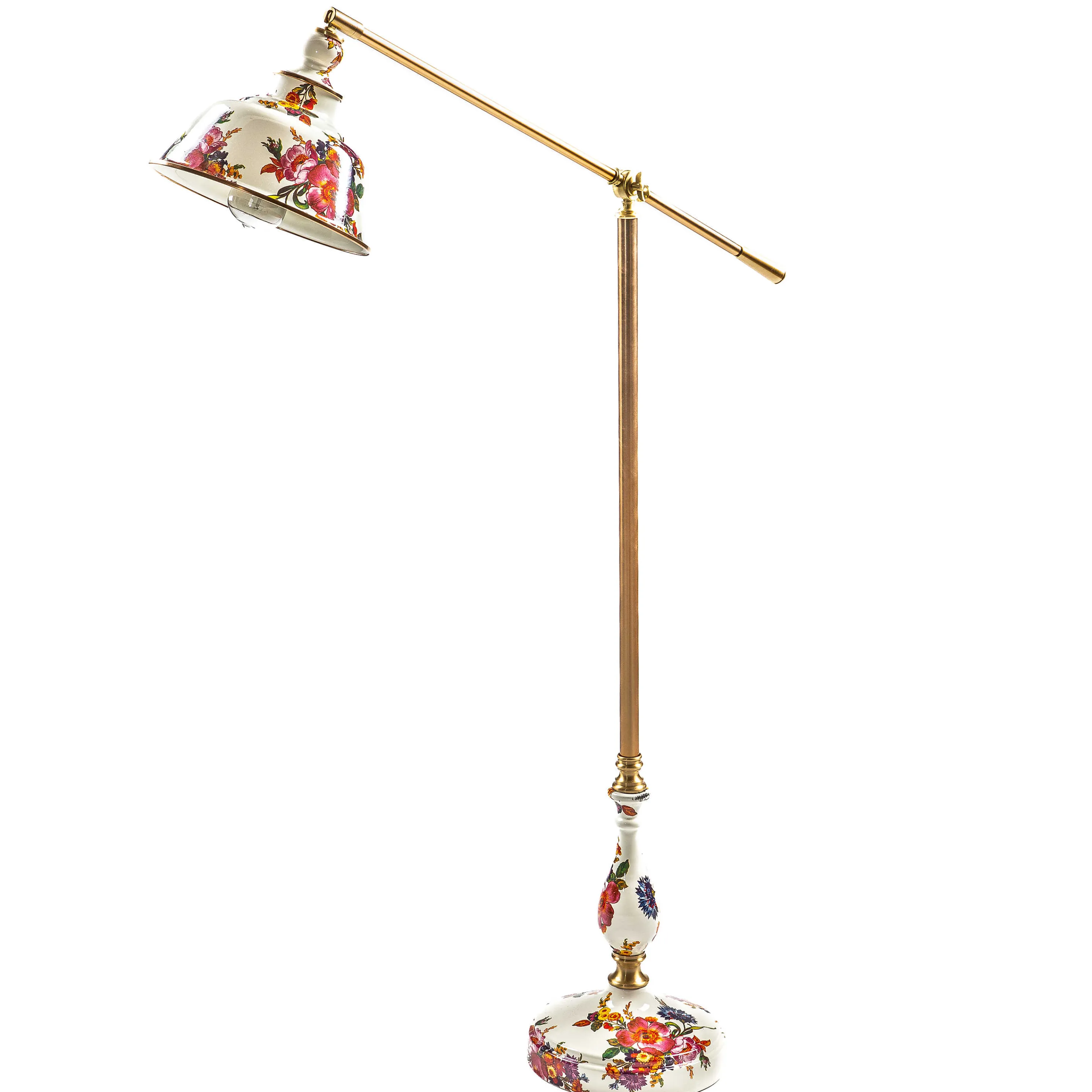 Flower Market Reading Floor Lamp