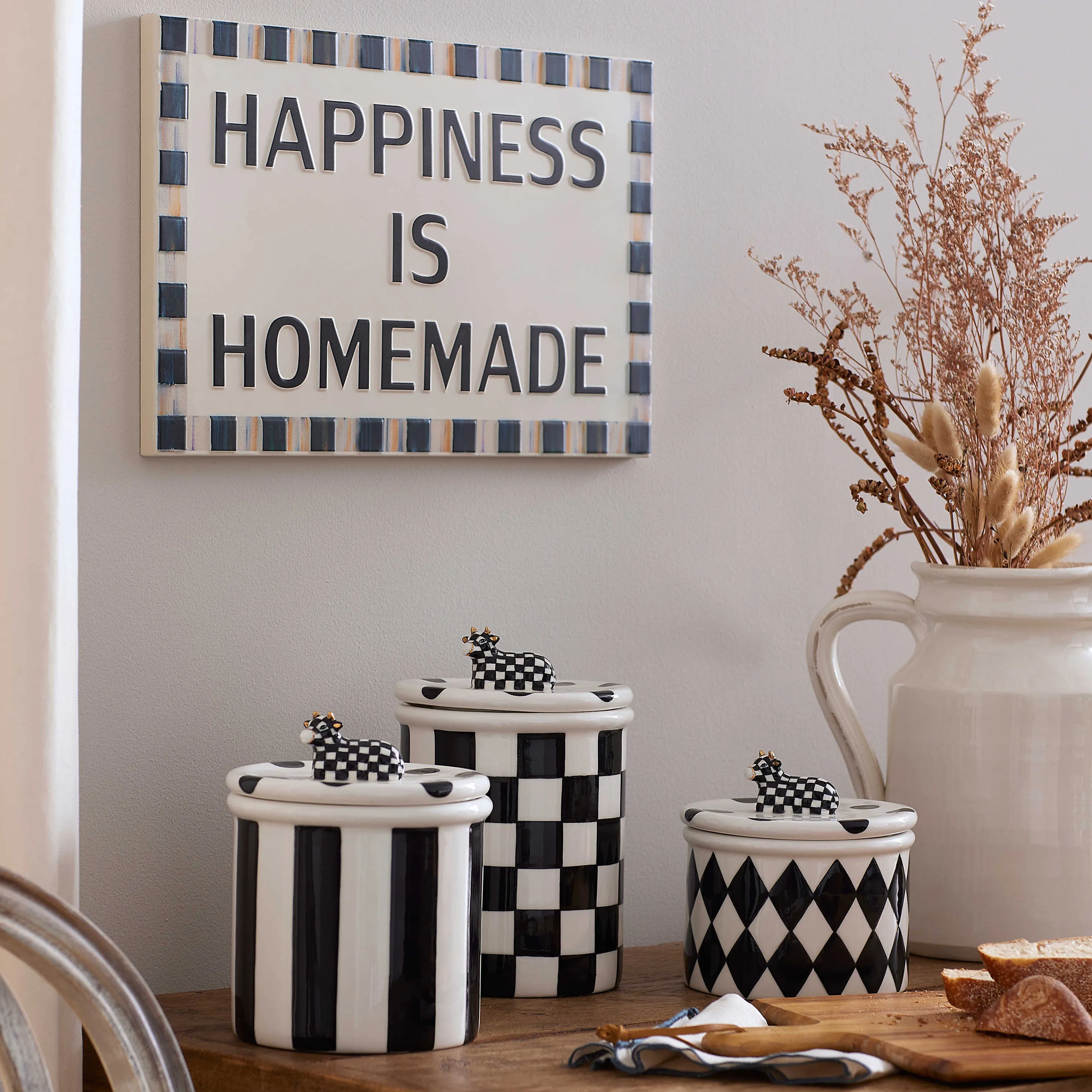 Happiness Is Homemade Sign