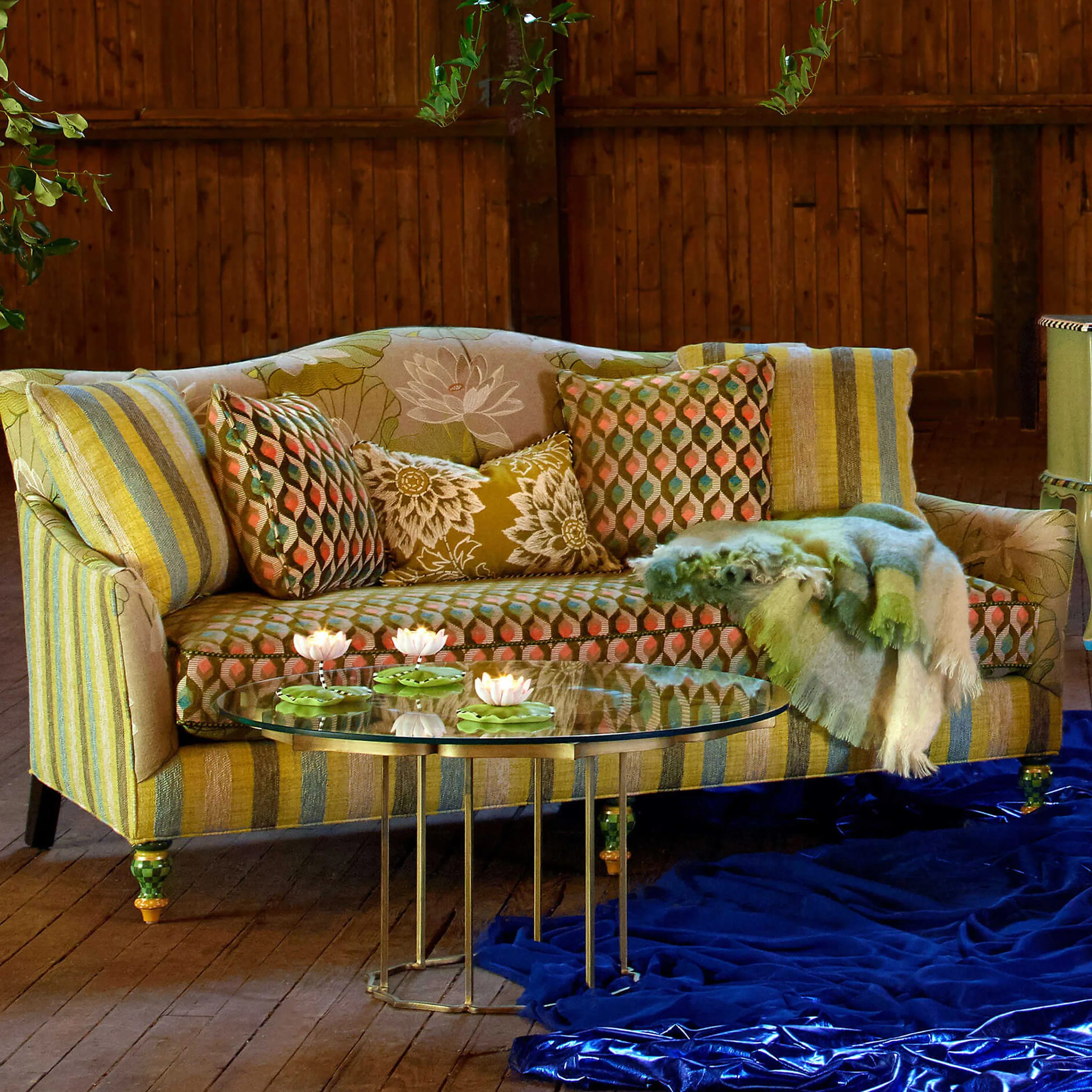 Lily Pond Sofa