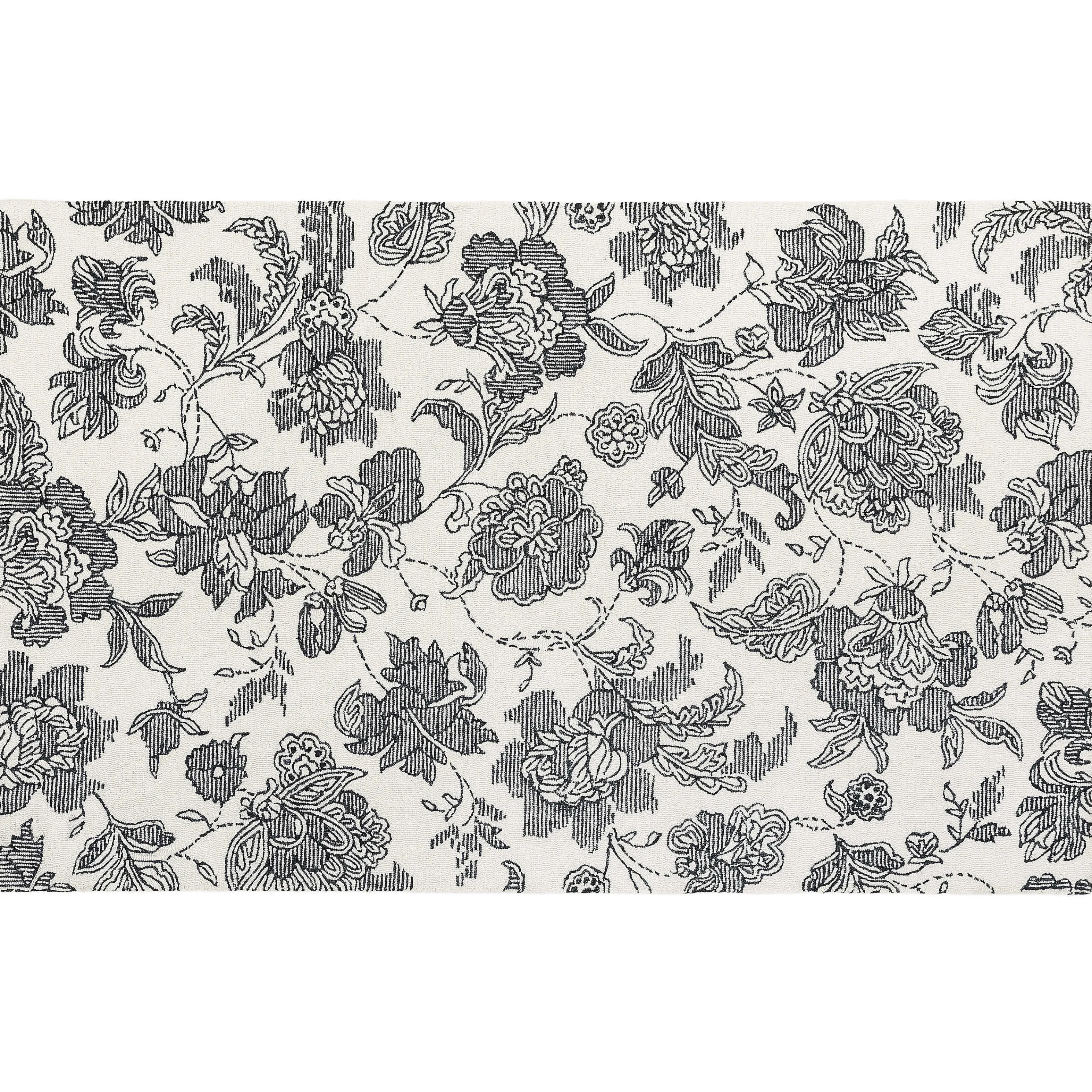 Marquee Floral Rug - 5' X 8'