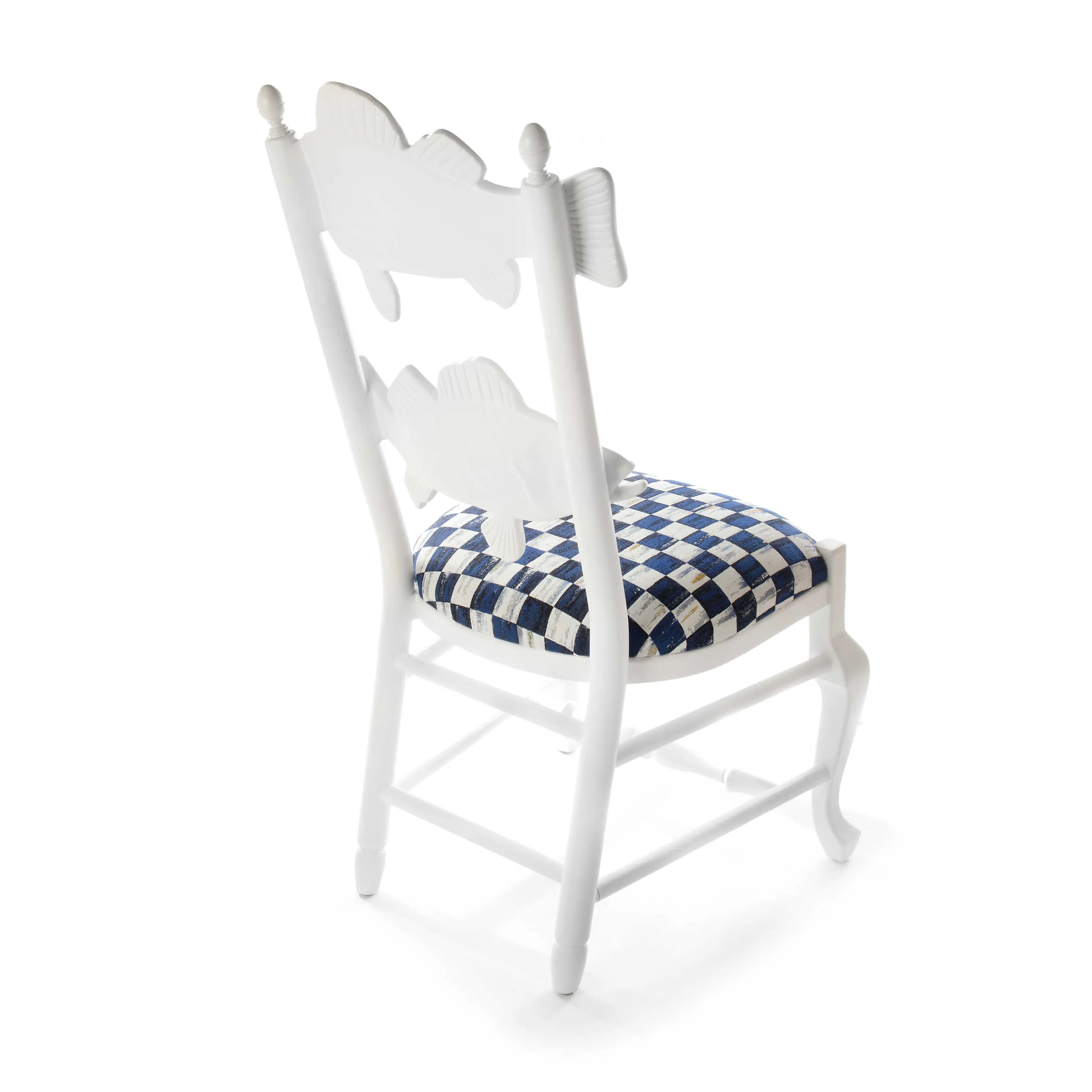 Outdoor Fish Chair - Royal Check