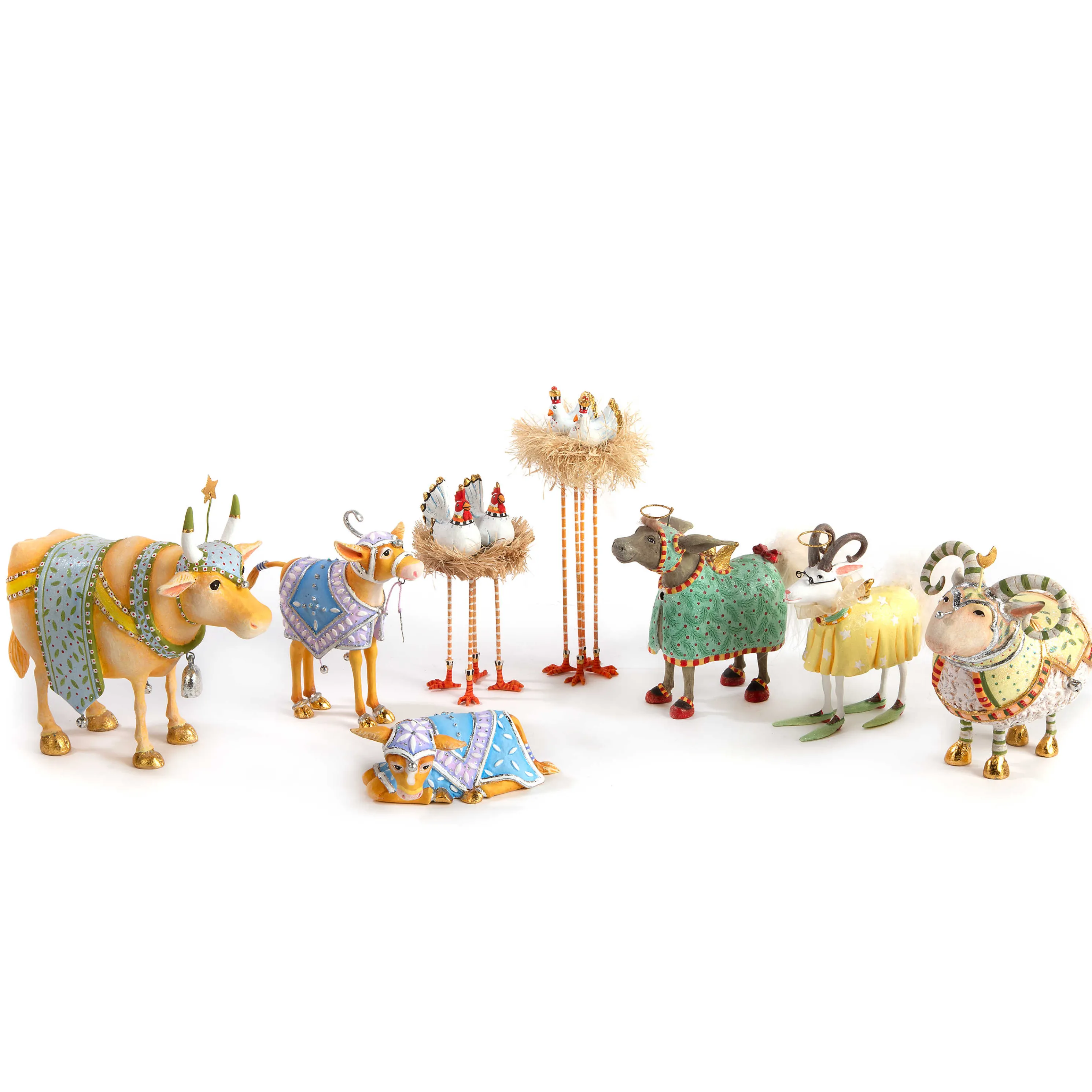 Patience Brewster Nativity Calf Figures
