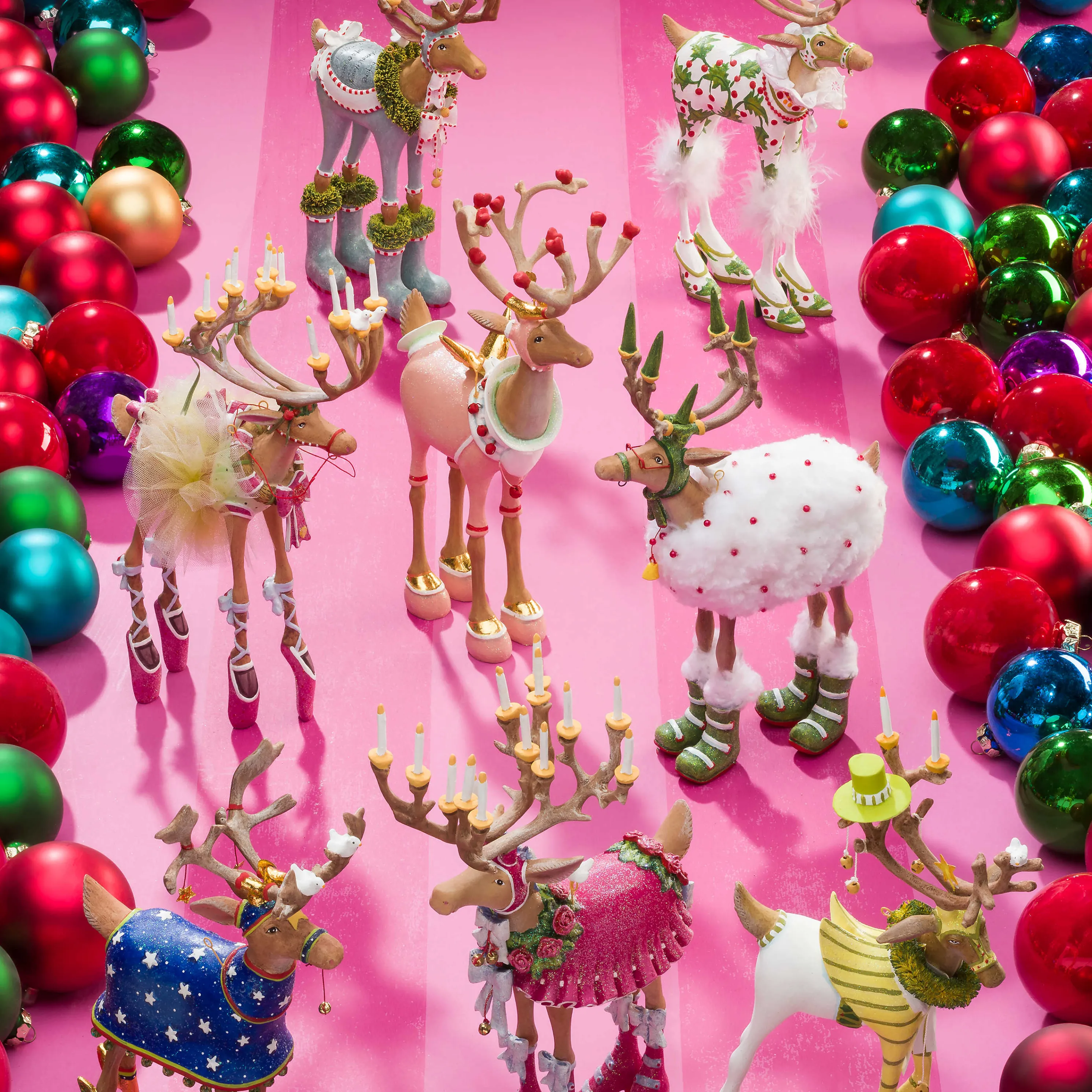 Patience Brewster Dash Away Cupid Reindeer Figure