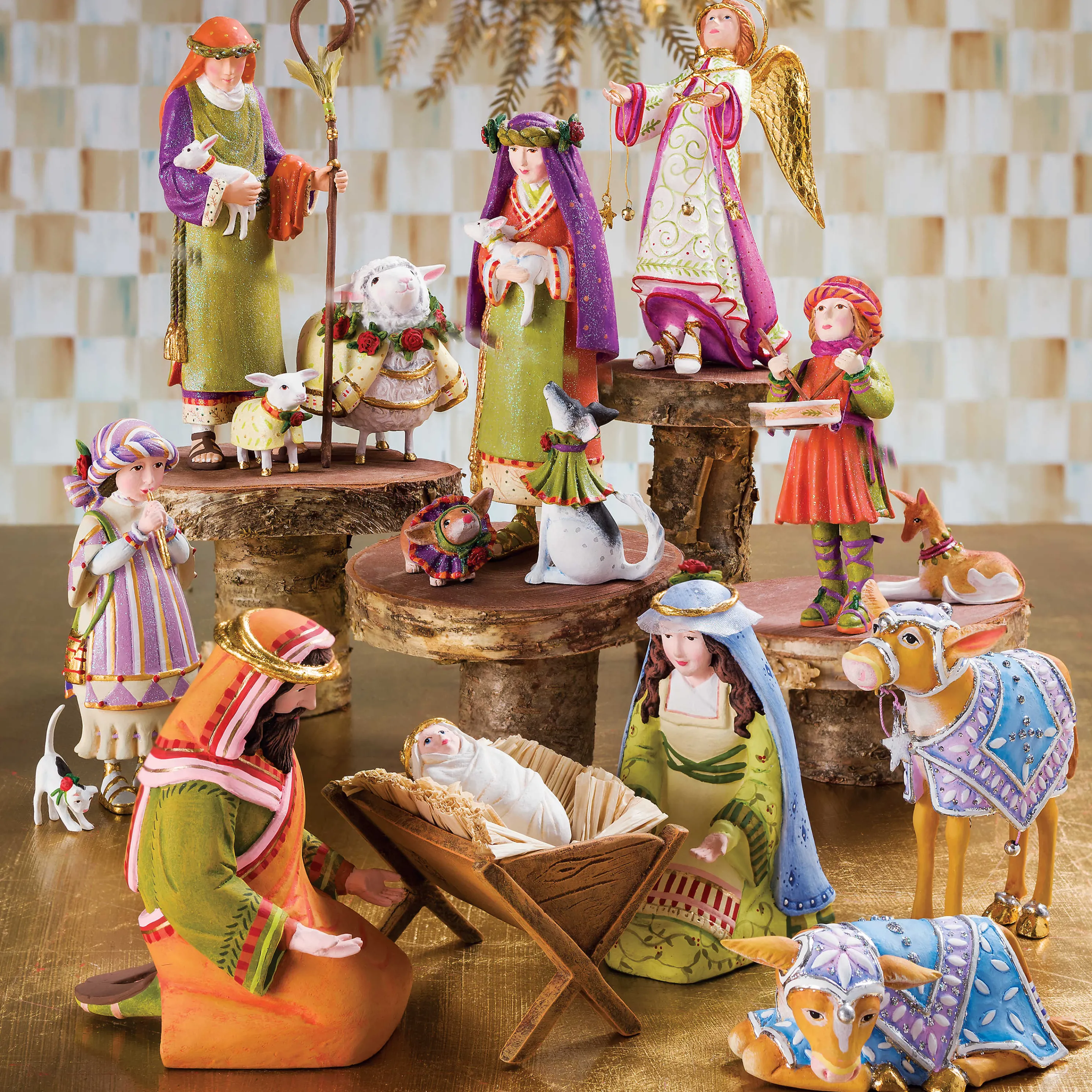 Patience Brewster Nativity Holy Family Figures