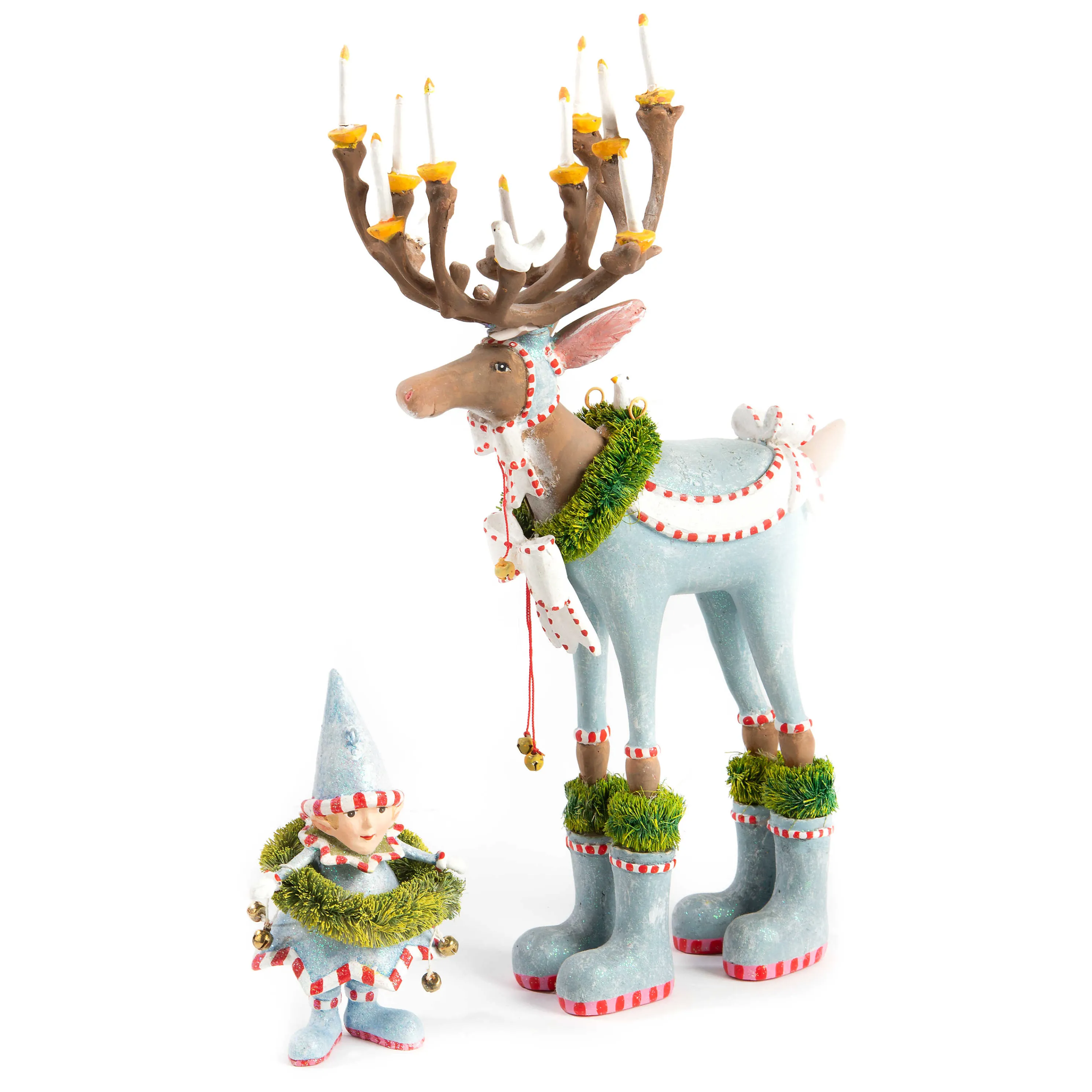Patience Brewster Dash Away Dasher Reindeer Figure
