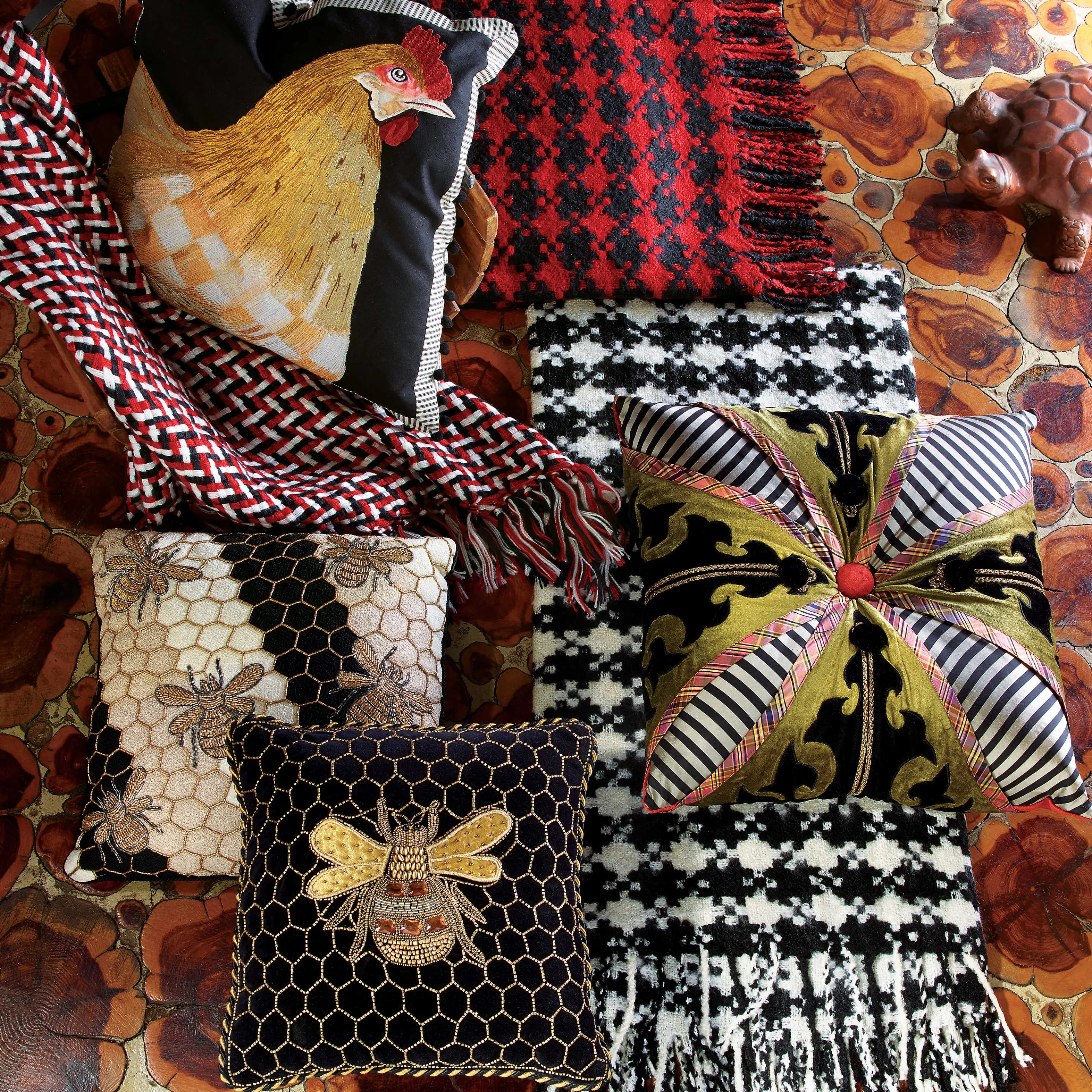 Portobello Road Square Pillow