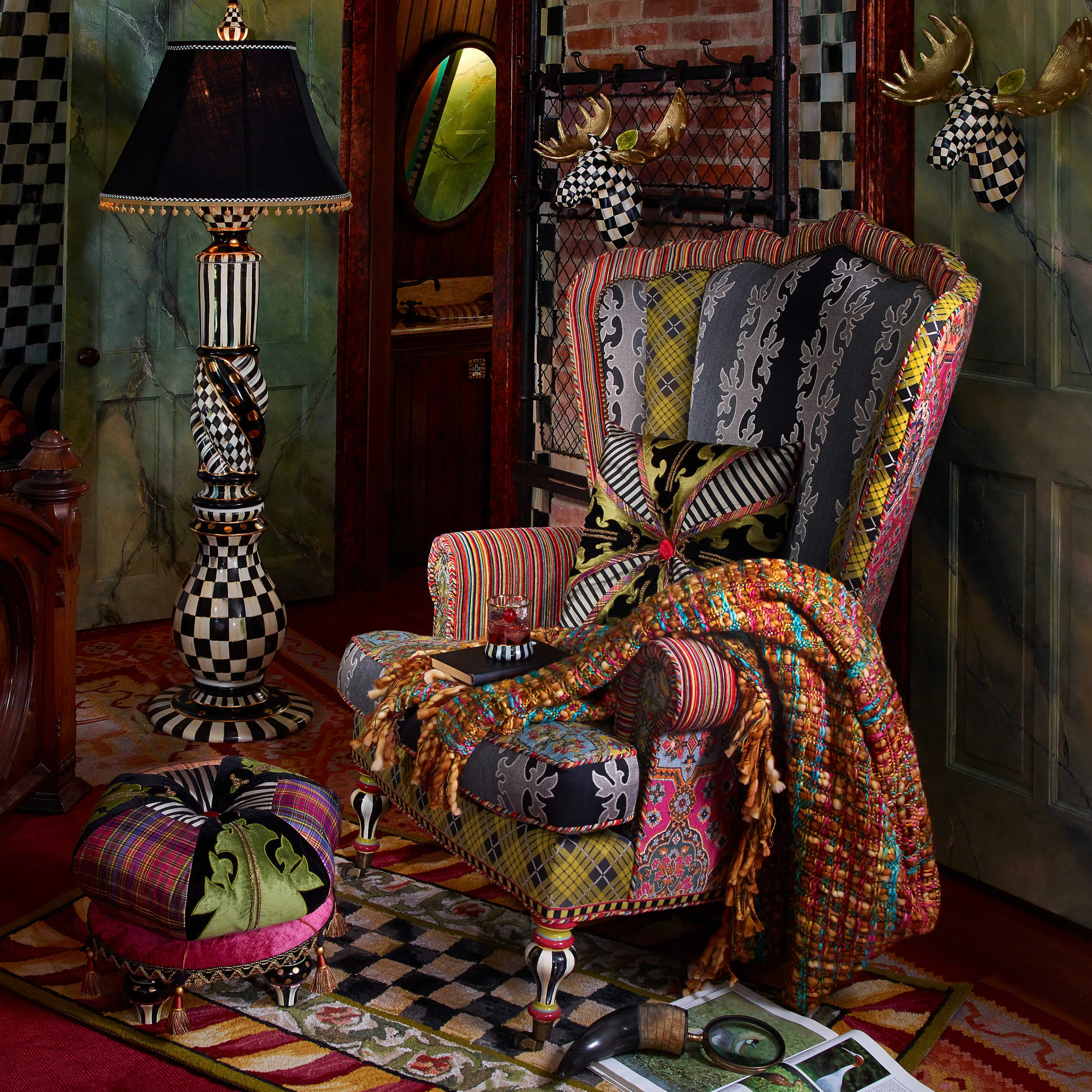 Portobello Road Square Pillow