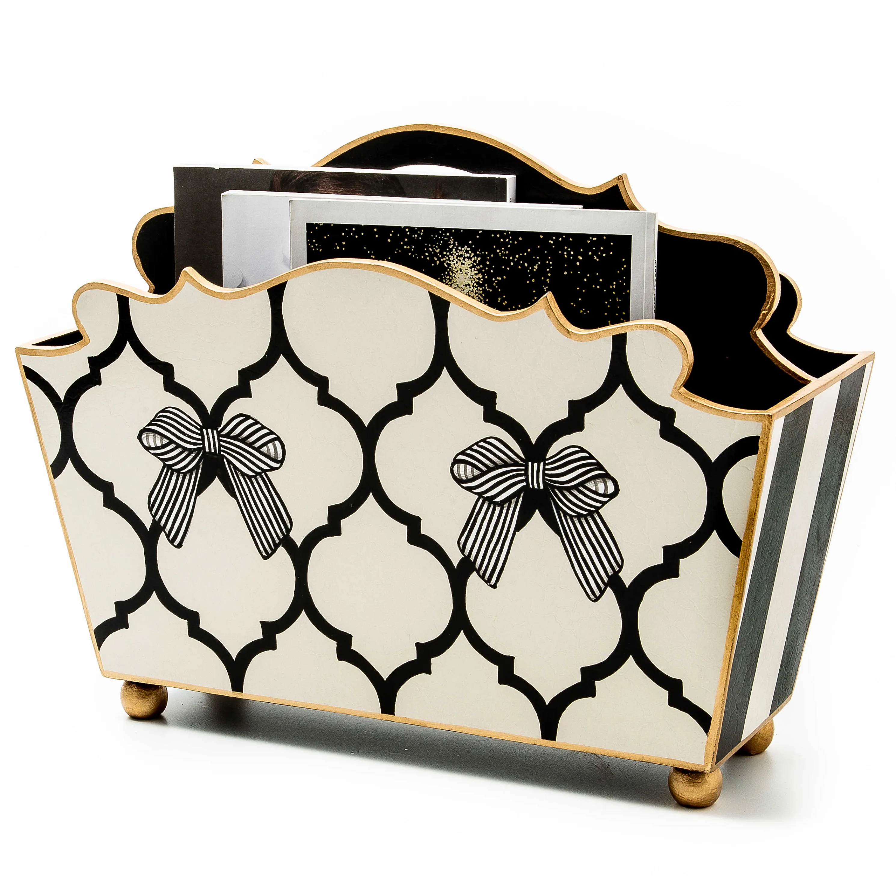 Pretty As A Bow Magazine Rack