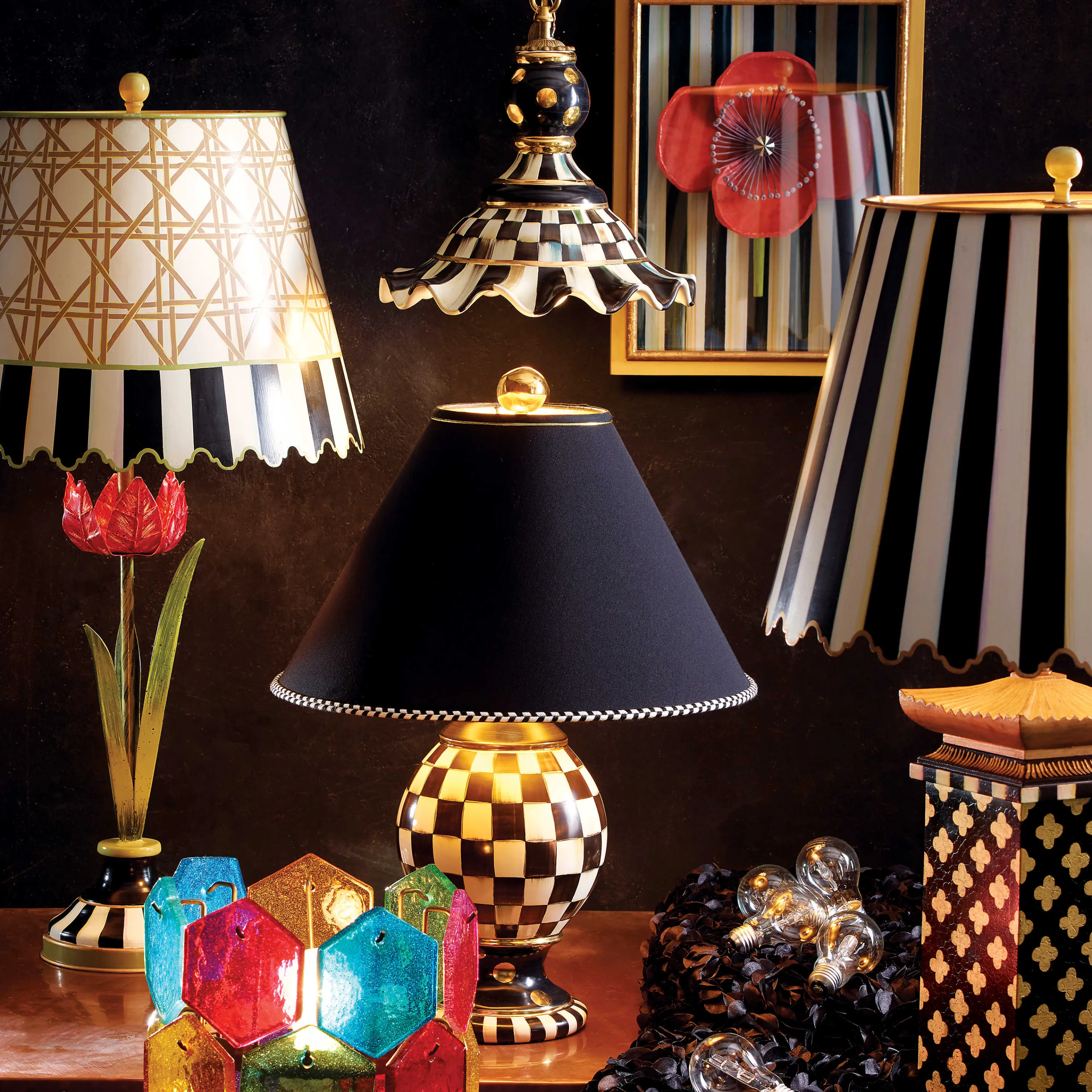 Quatrefoil Table Lamp - Large