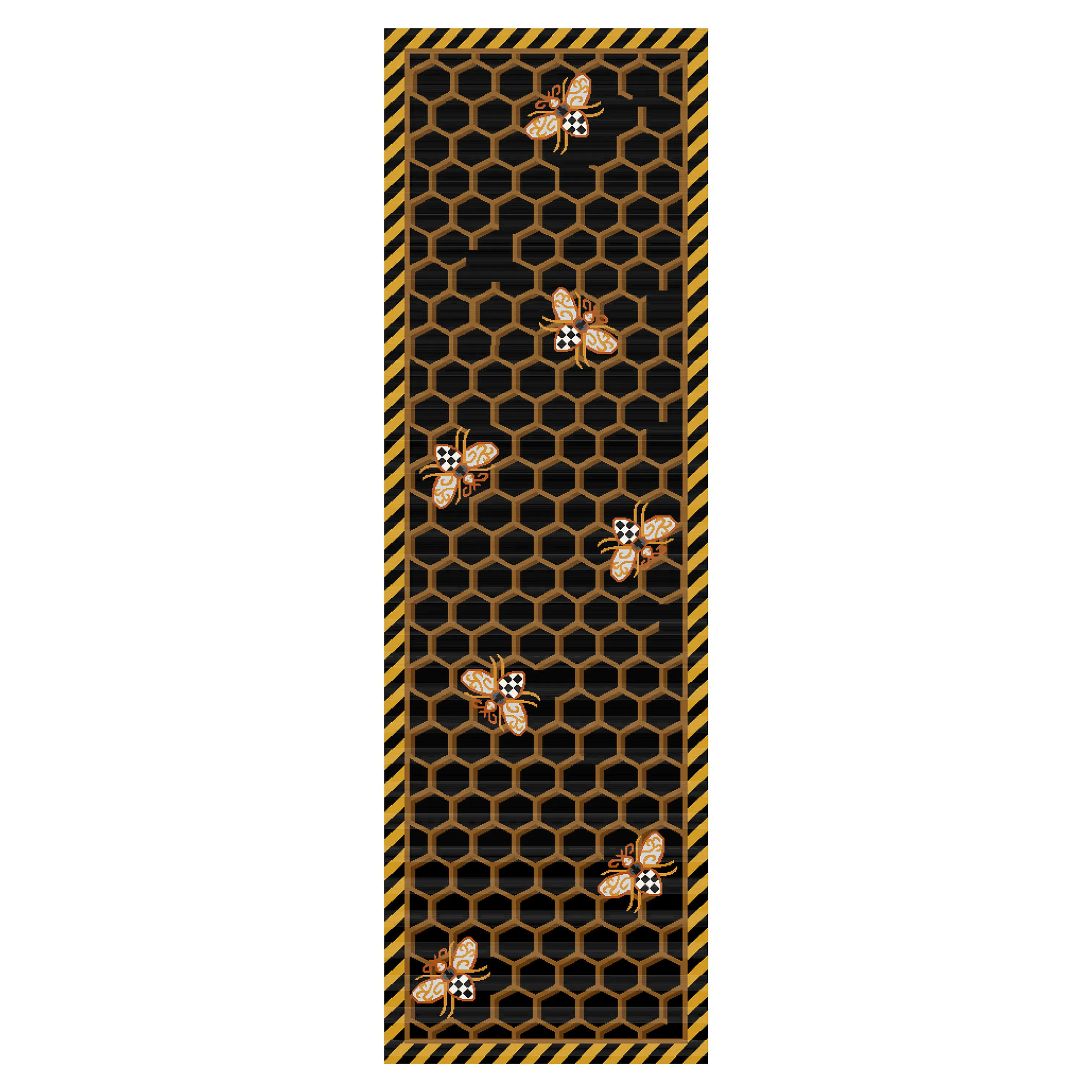 Queen Bee Rug - 2'6" X 8' Runner