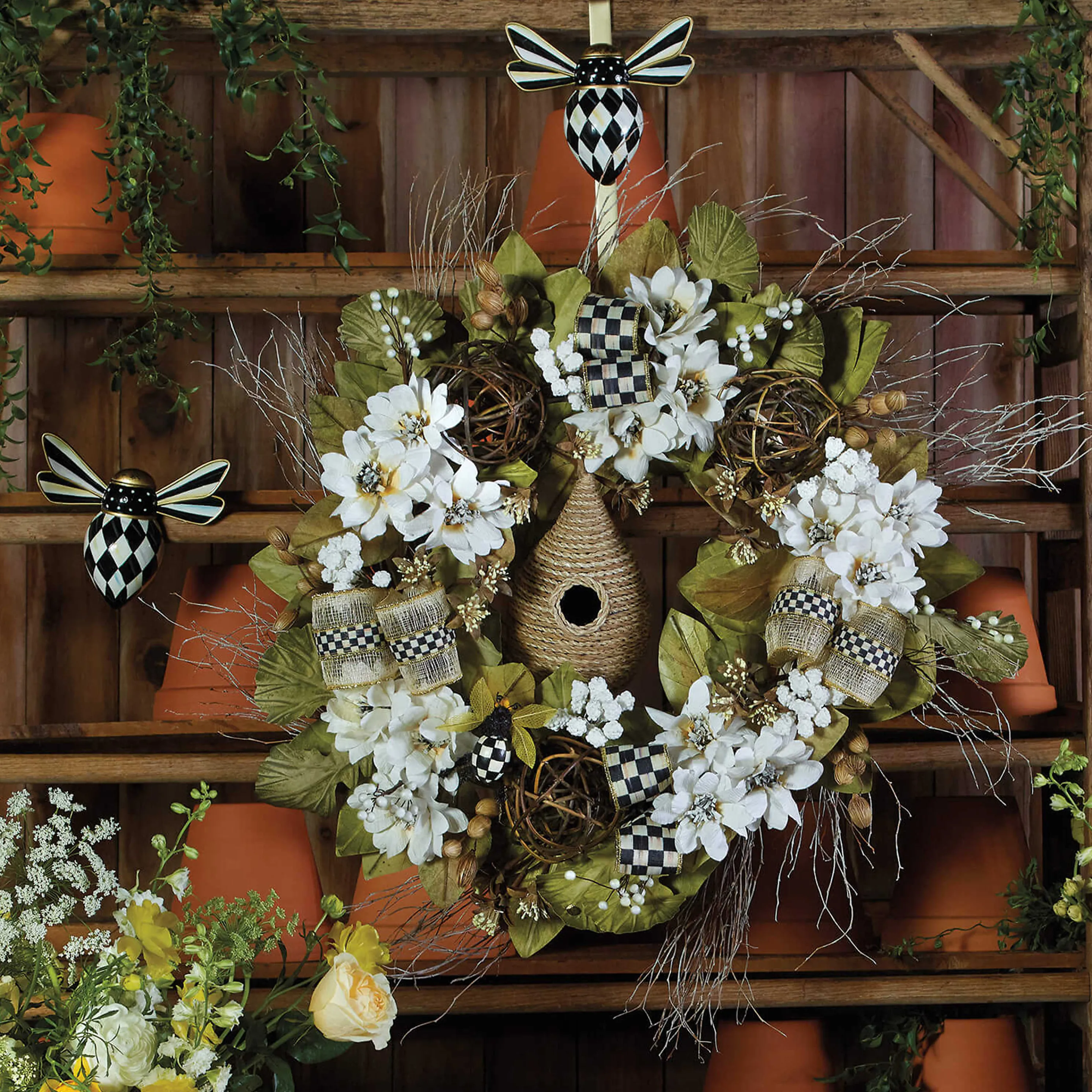 Queen Bee Wreath Hanger