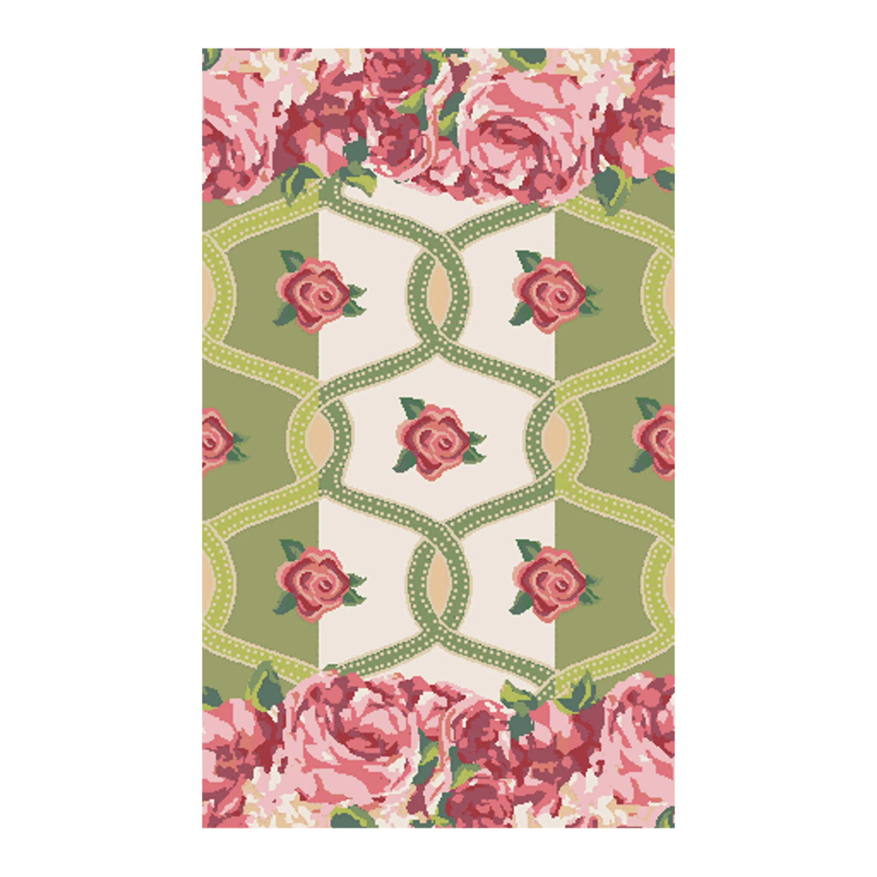 Really Rosy Rug - 2'3" X 3'9"