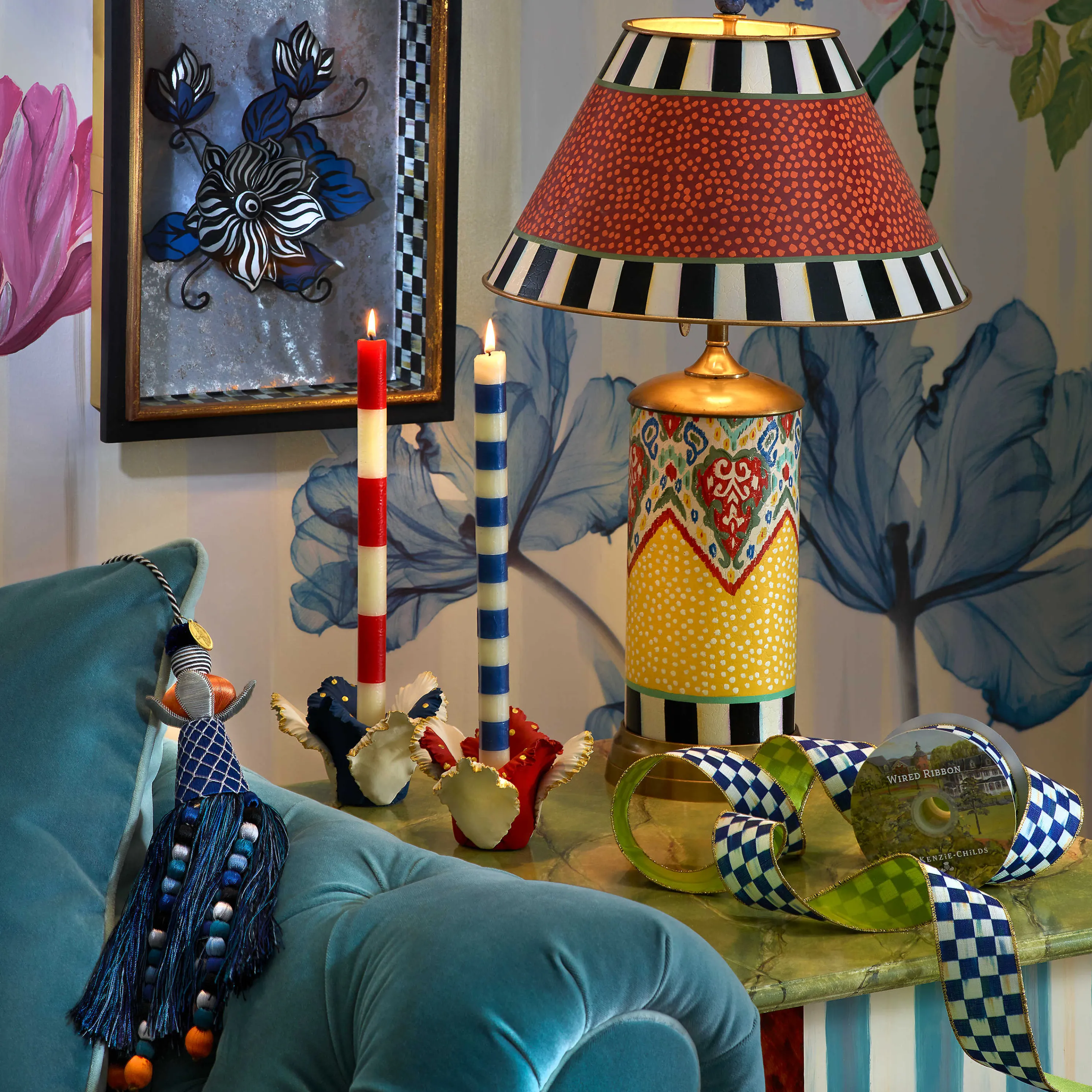 Royal Check 2" Ribbon