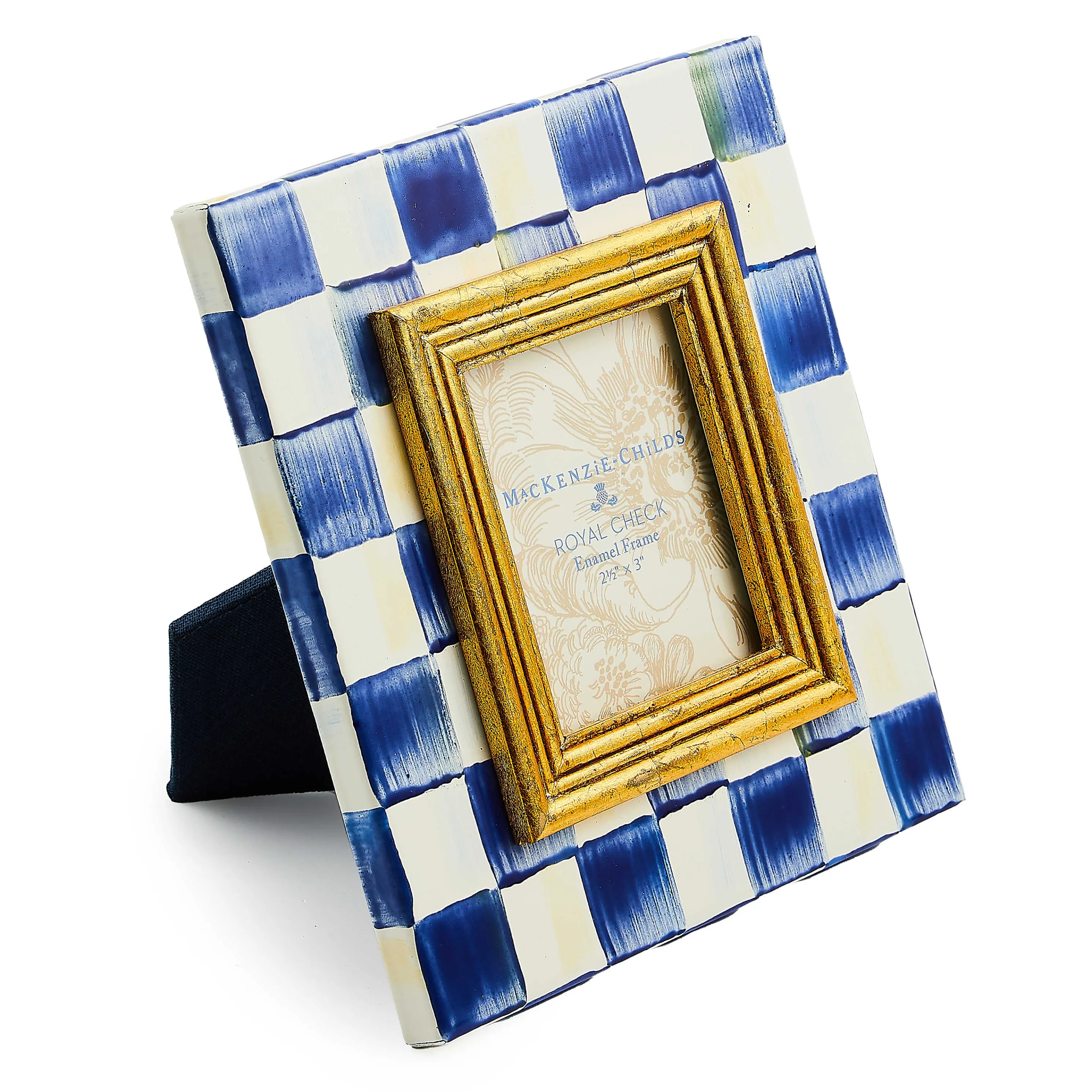 Royal Check Enamel Frame - 2.5