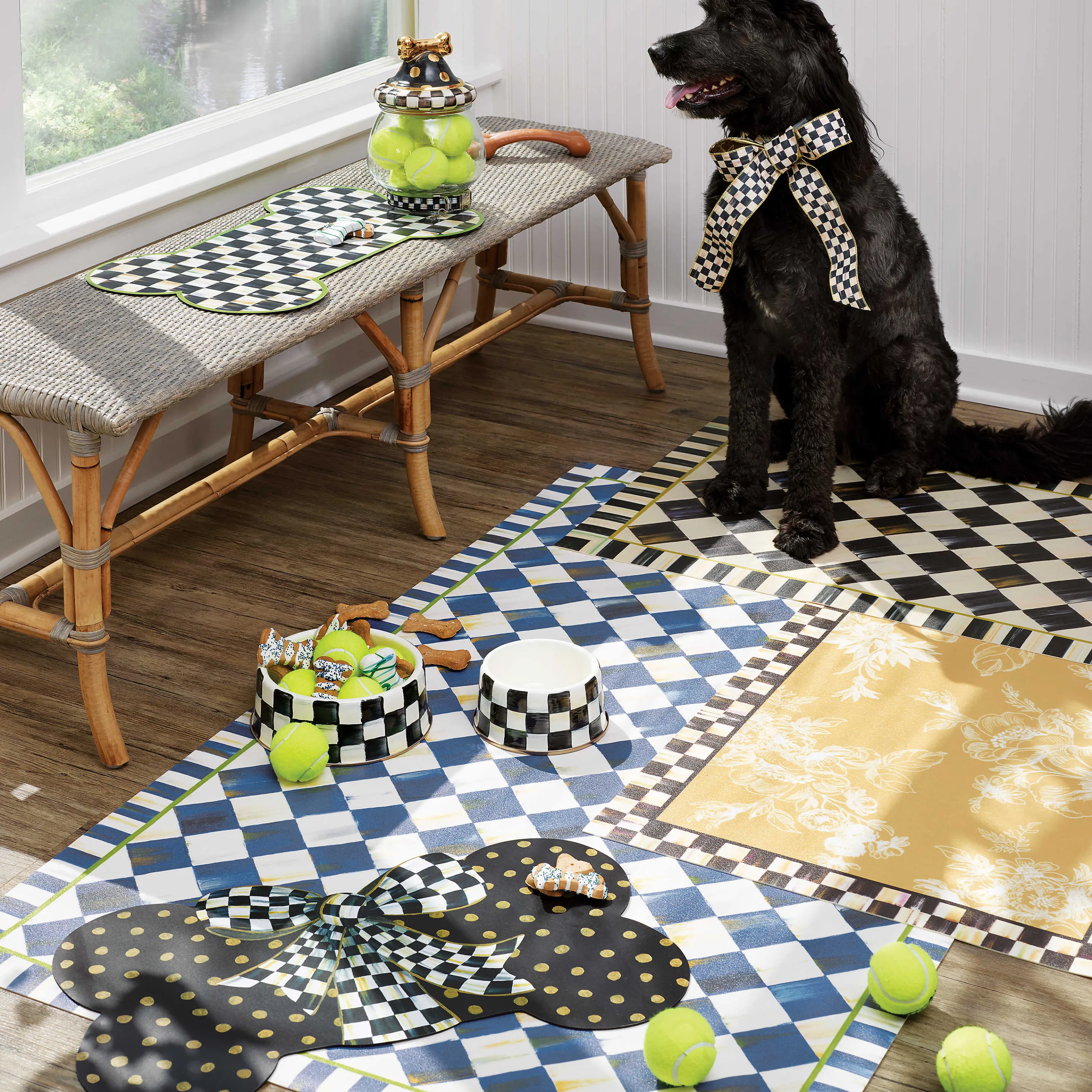 Royal Check Floor Mat - 3' X 5'