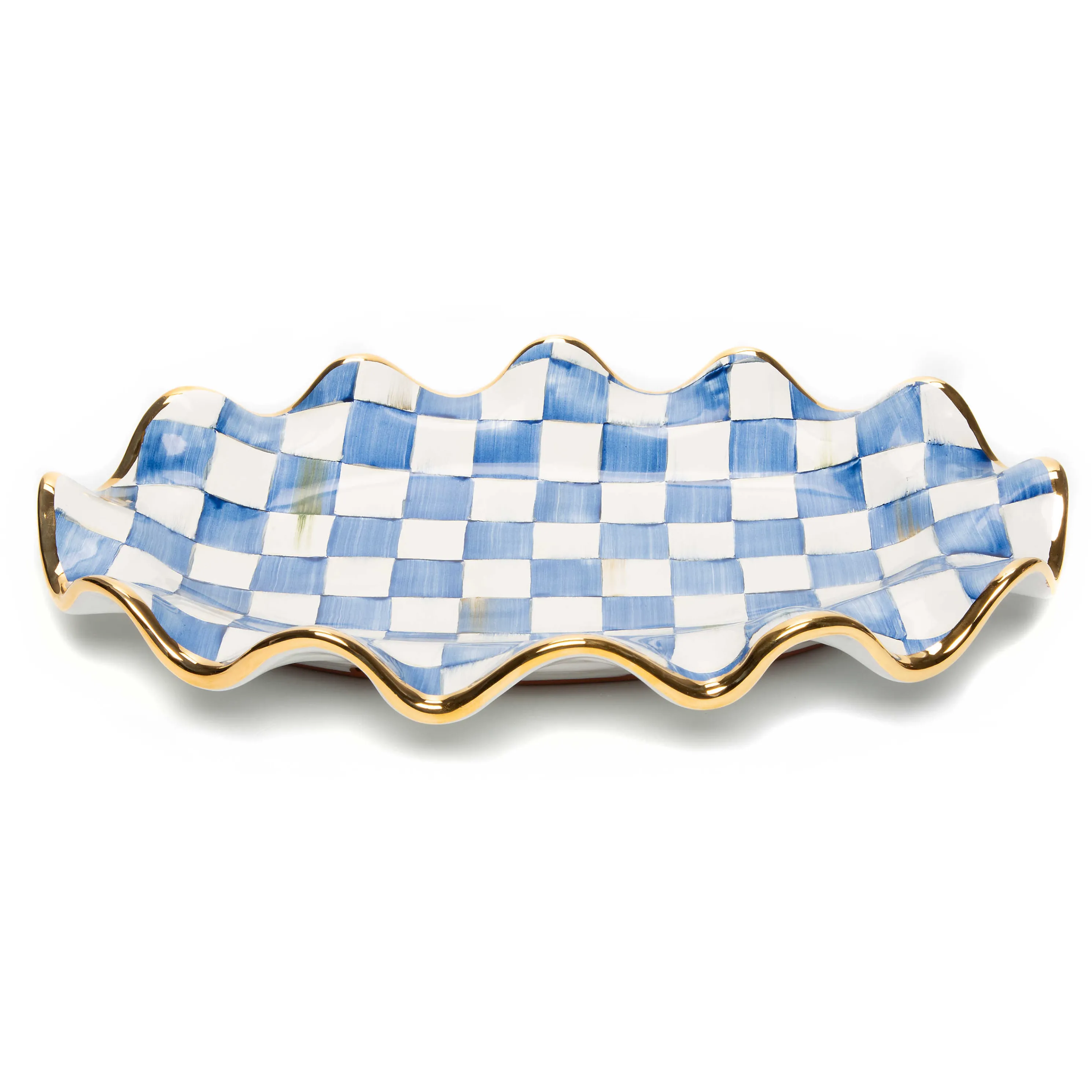 Royal Check Serving Platter